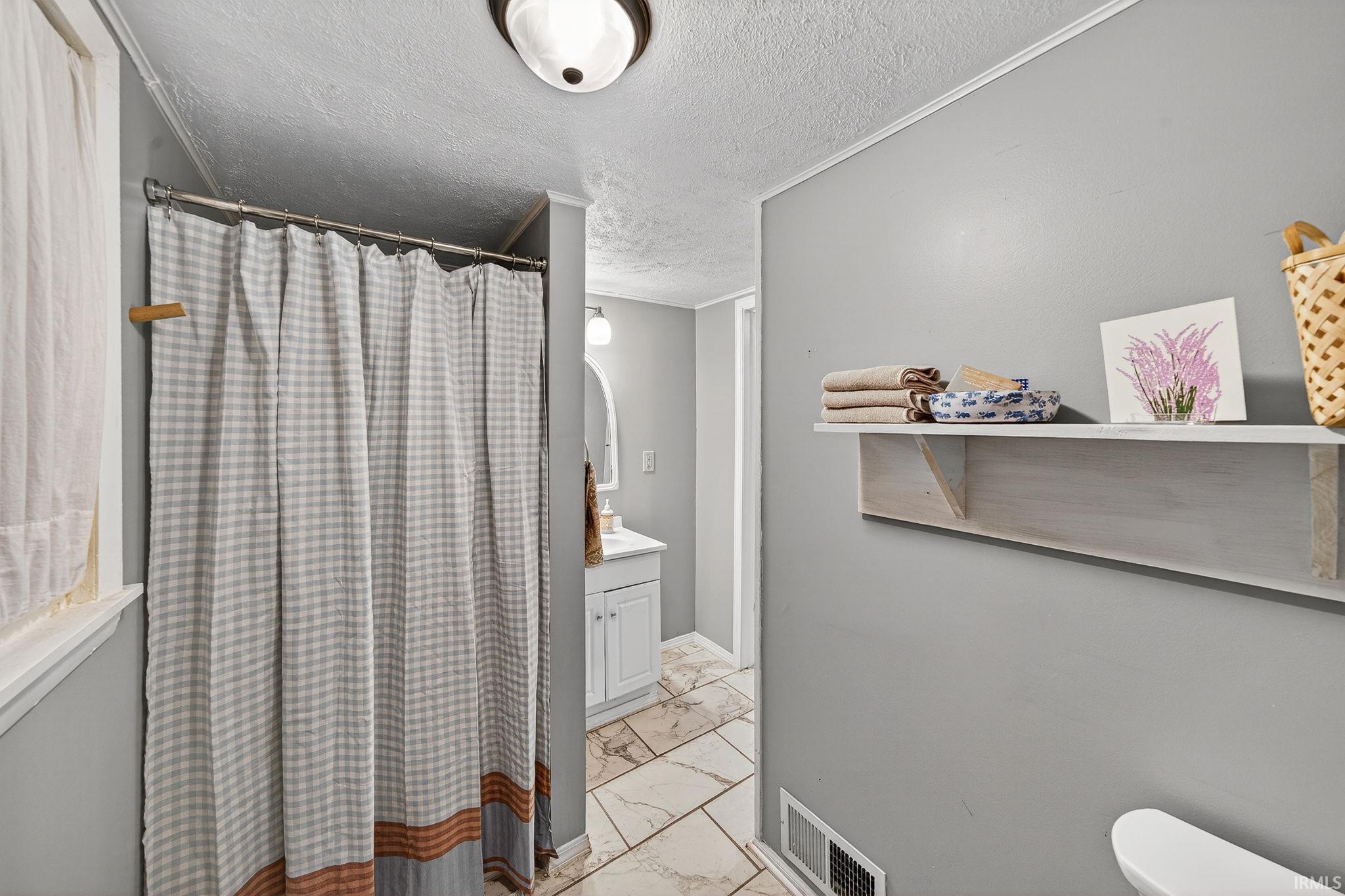 First-floor bathroom