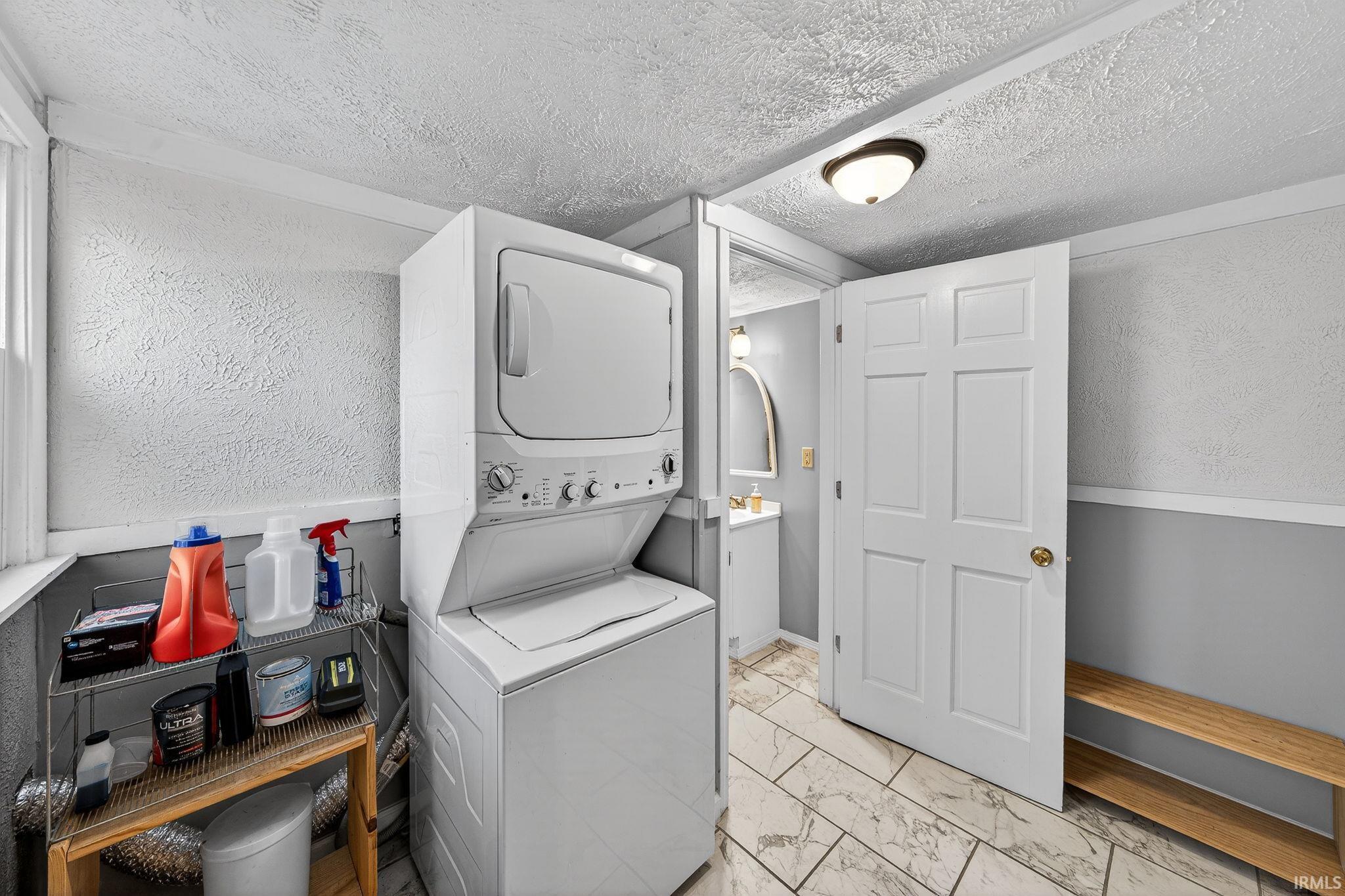 Mudroom with laundry