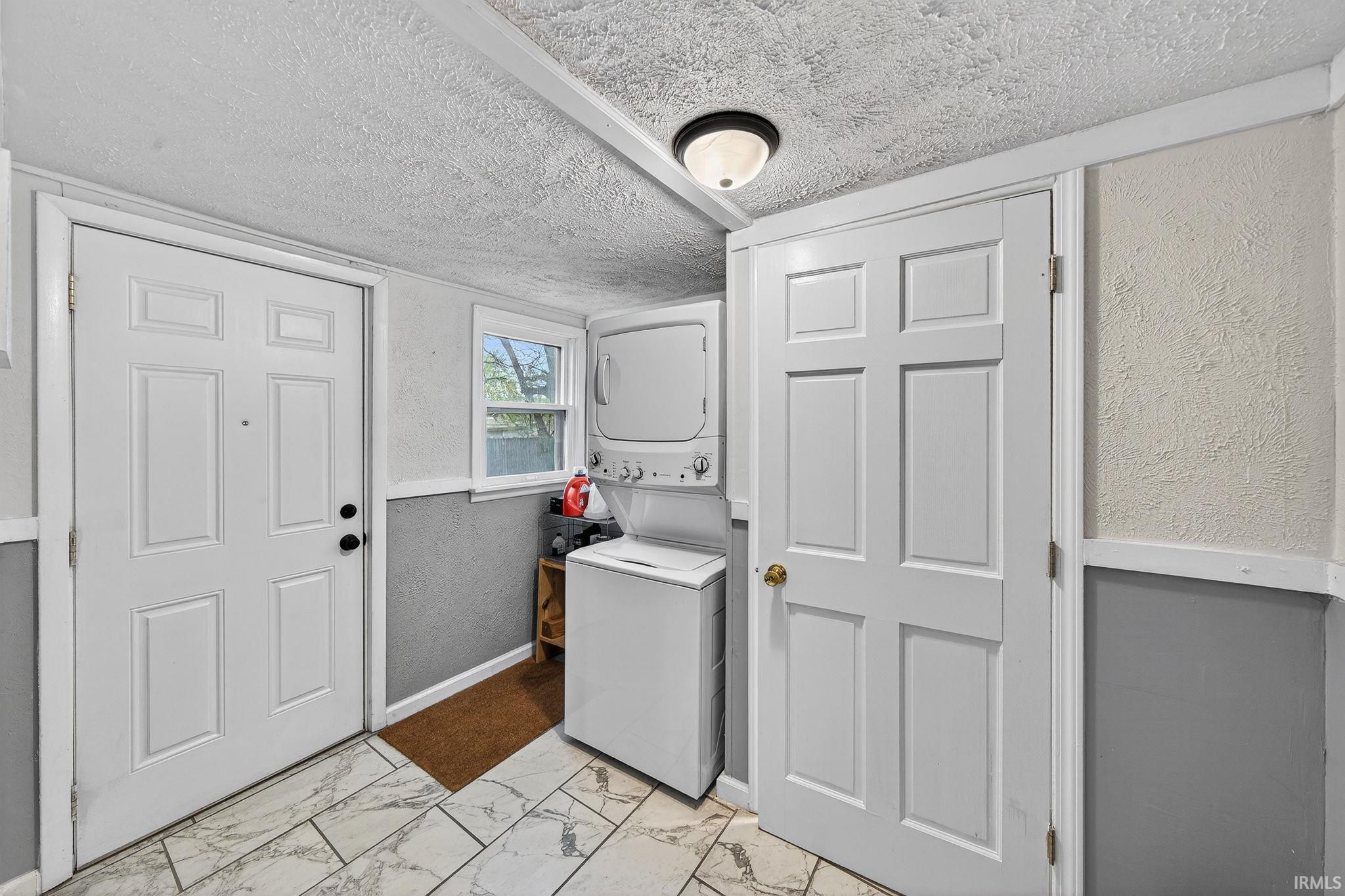 Mudroom with laundry