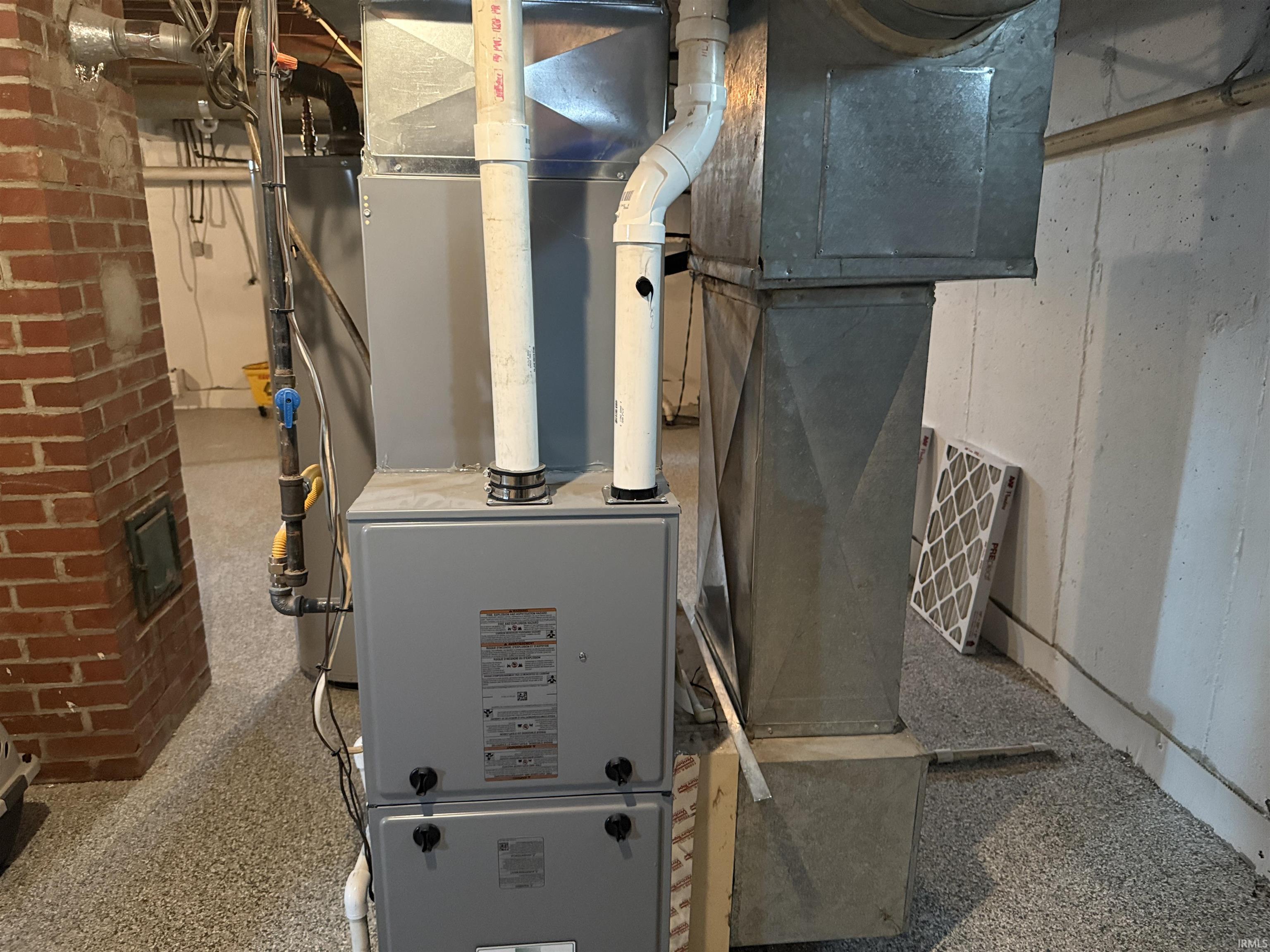 Updated furnace and ductwork system