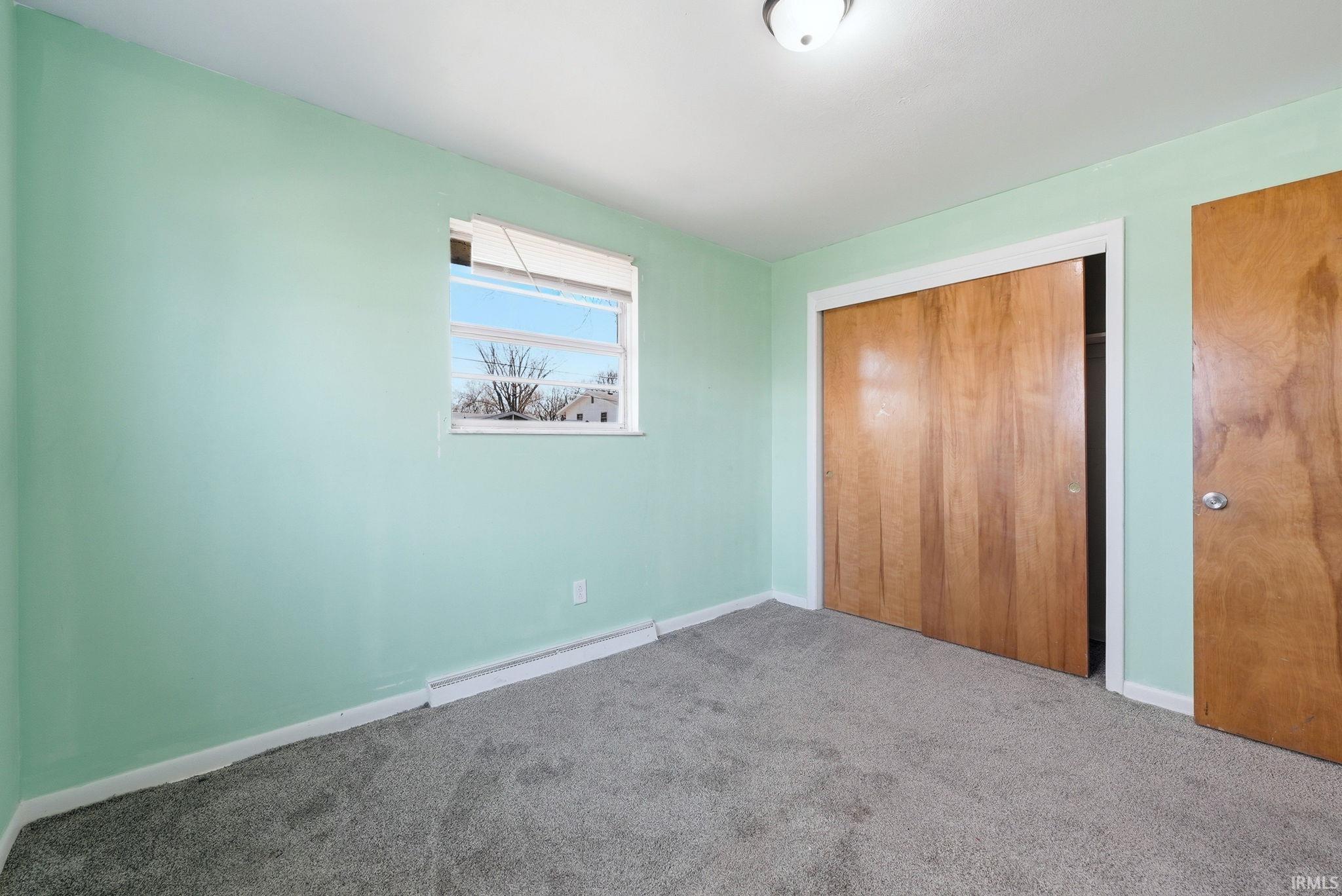 Light green painted walls