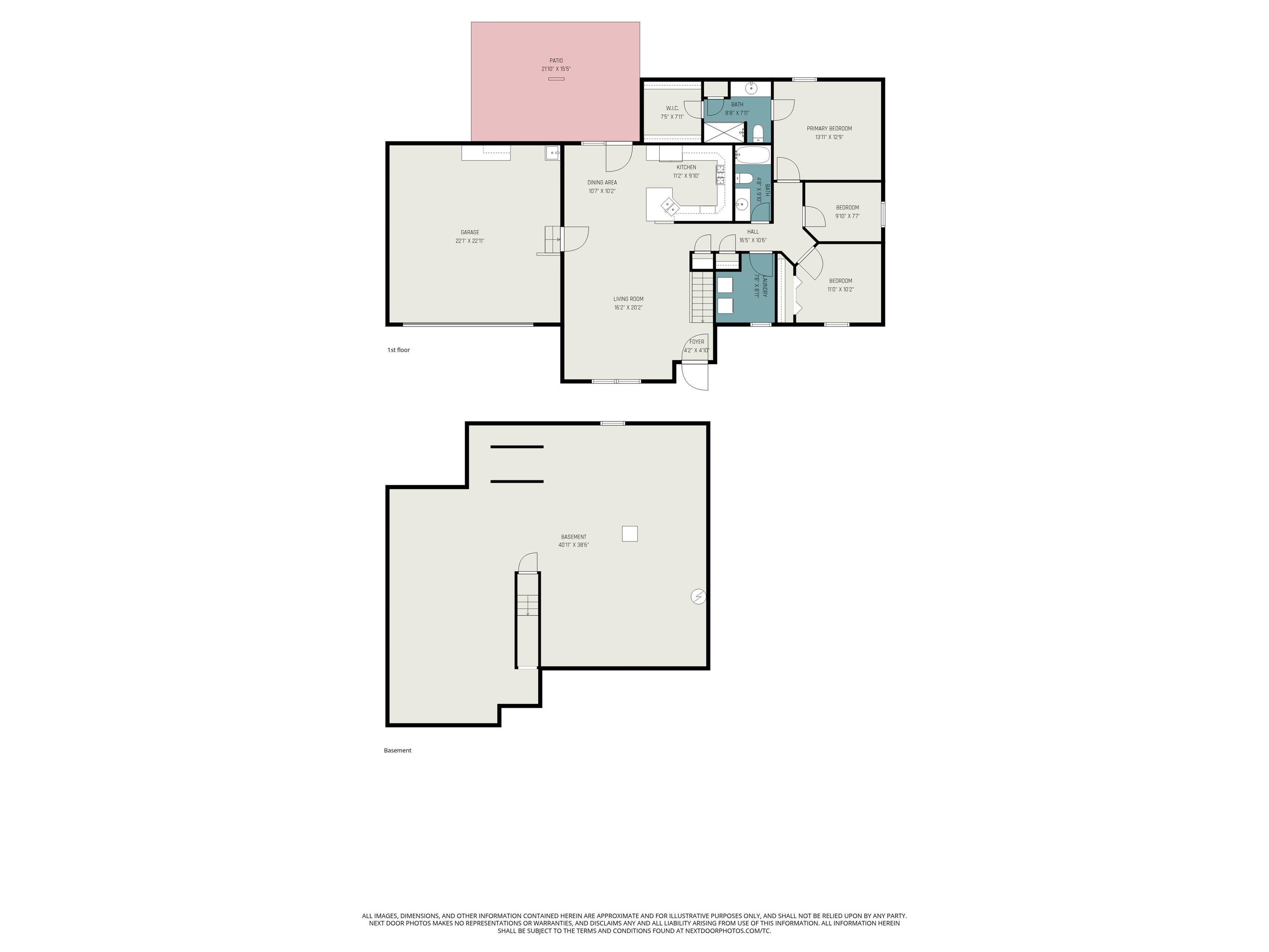 View of home floor plan