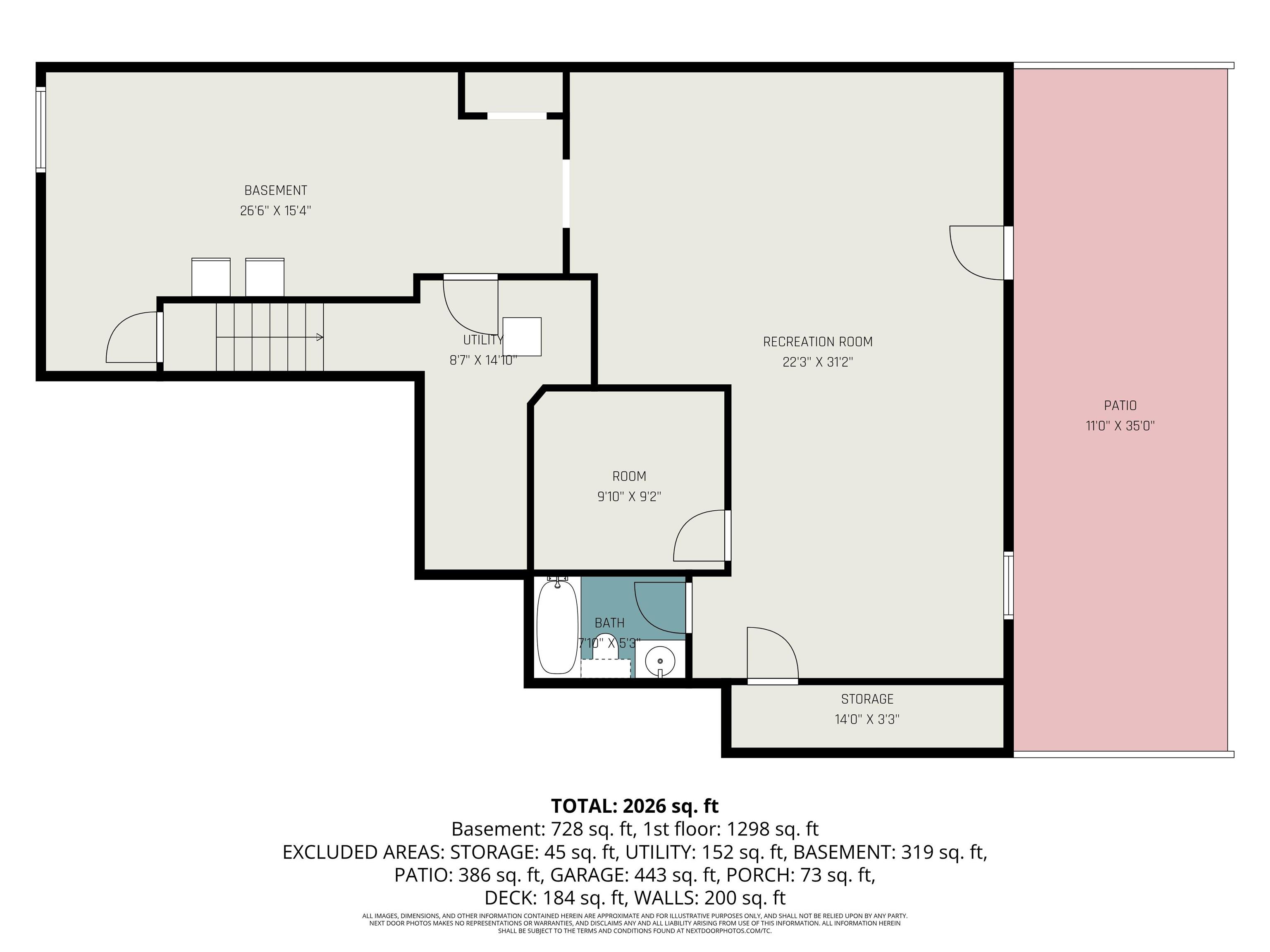 Floor plan - basement