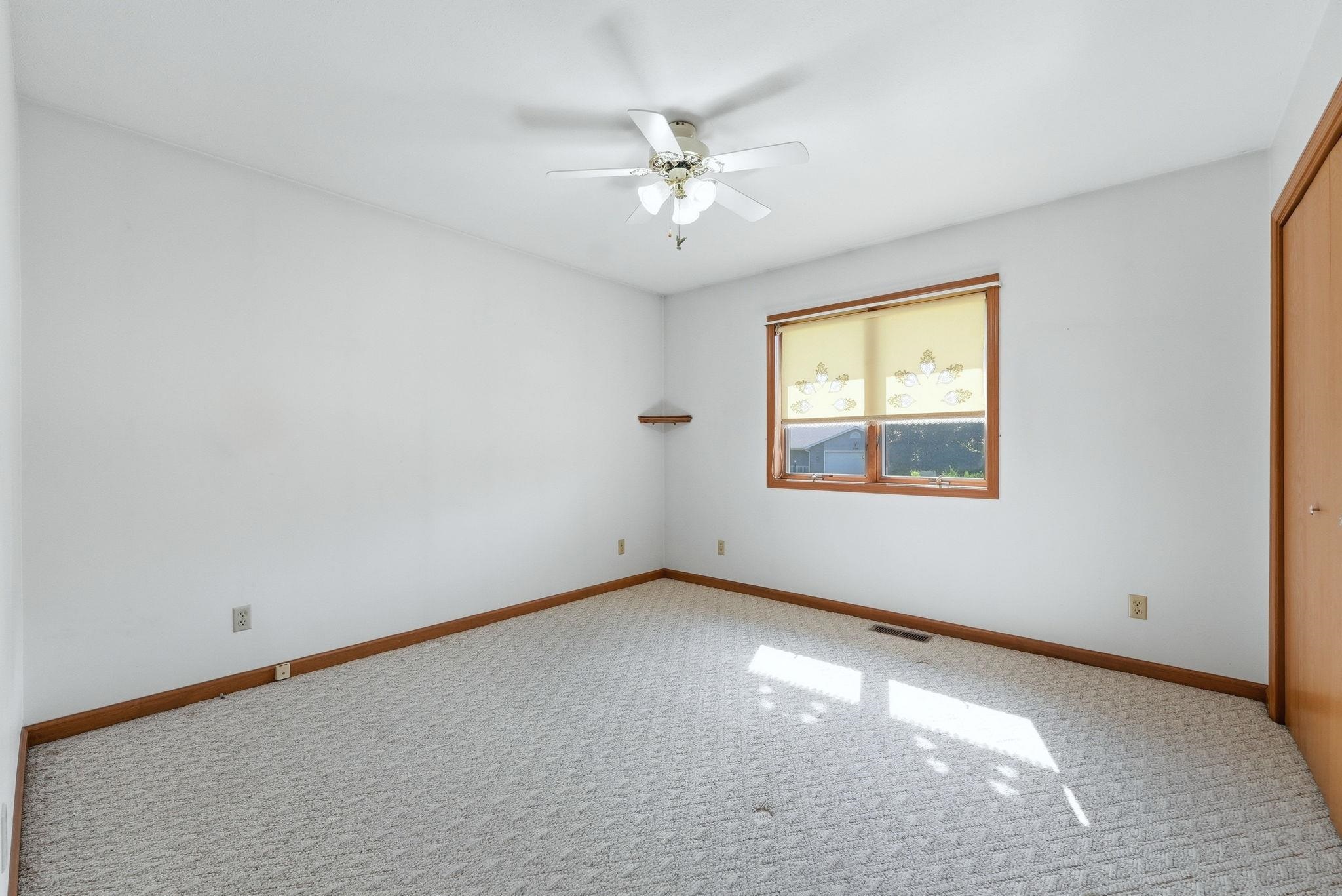 spacious owner's ensuite with walk in closet, double sinks, separate shower