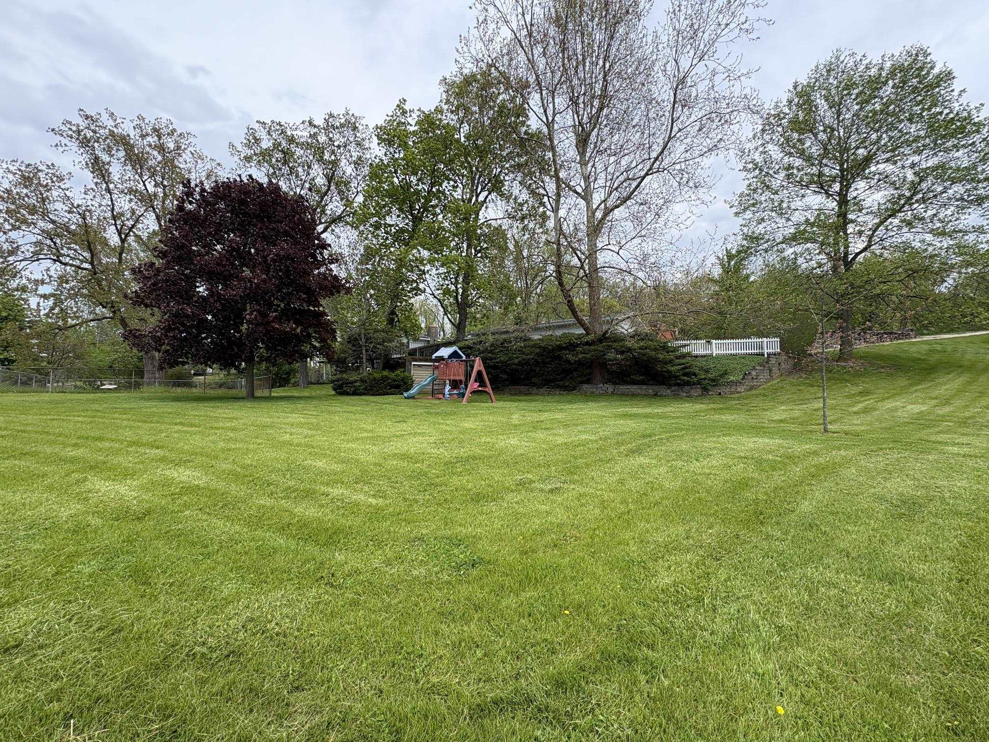 SPRAWLING BACKYARD