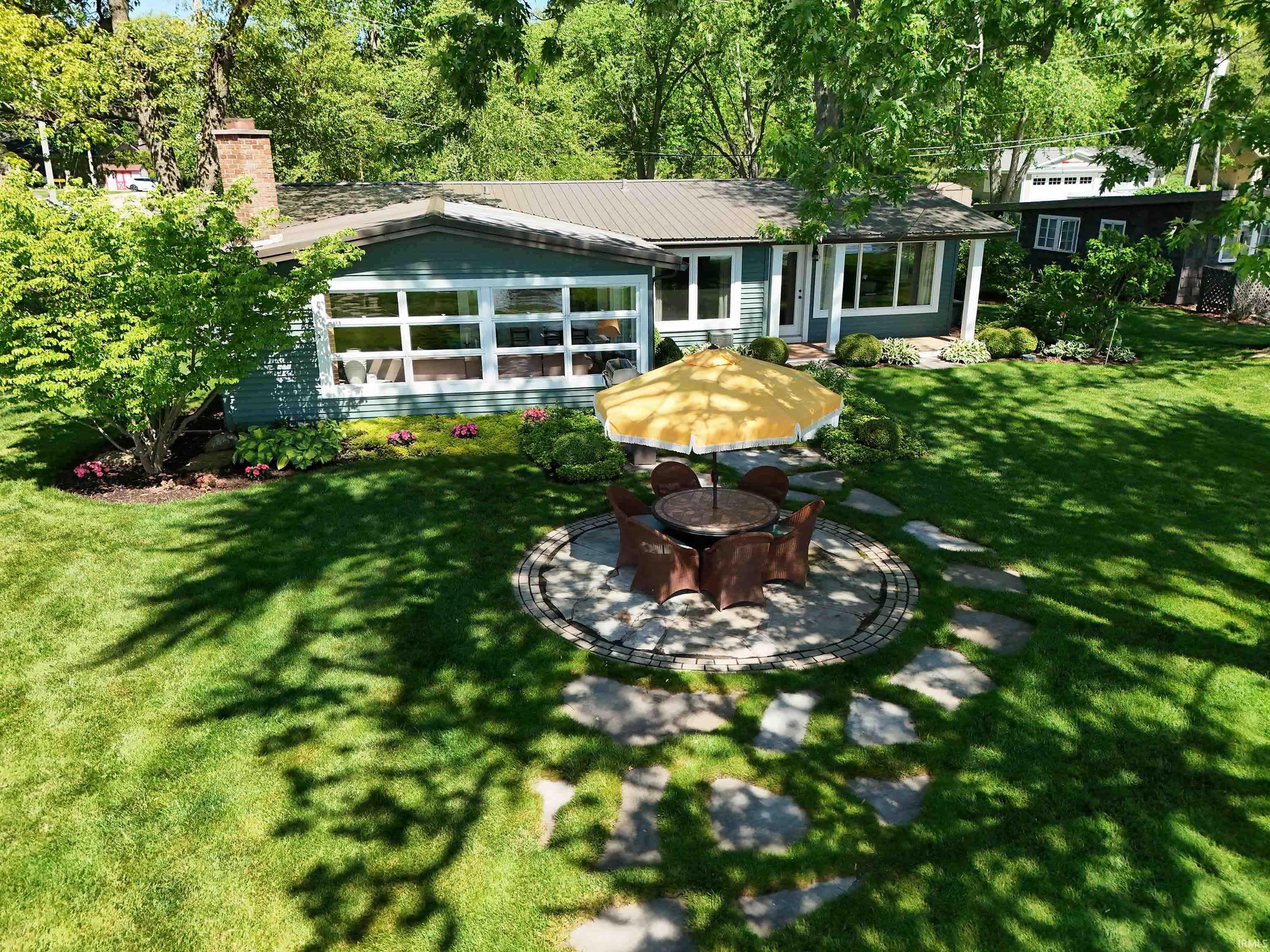 Closer view of home.
