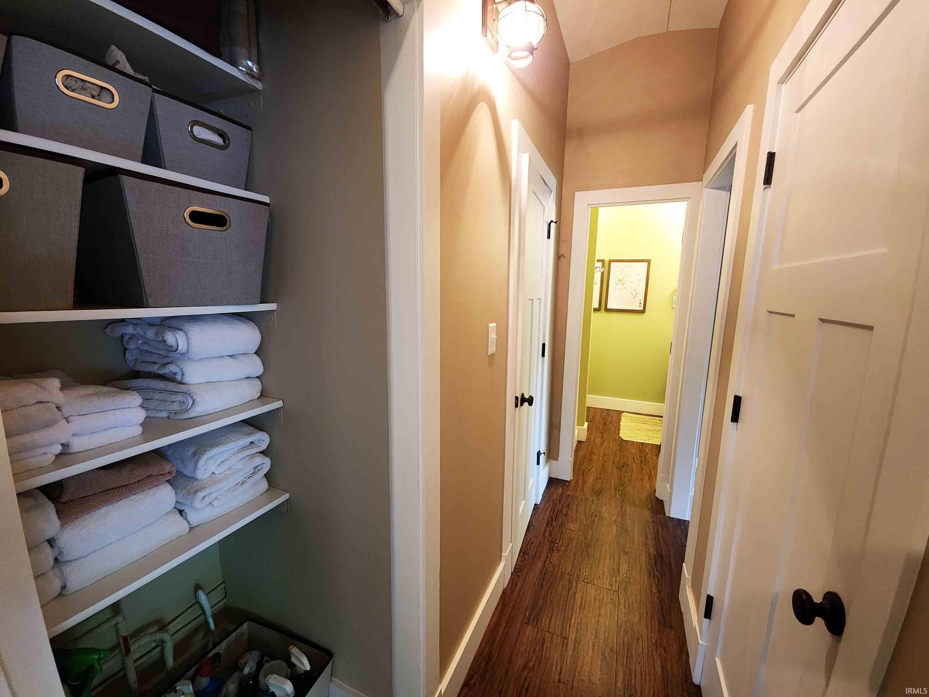 Hallway toward bedrooms.