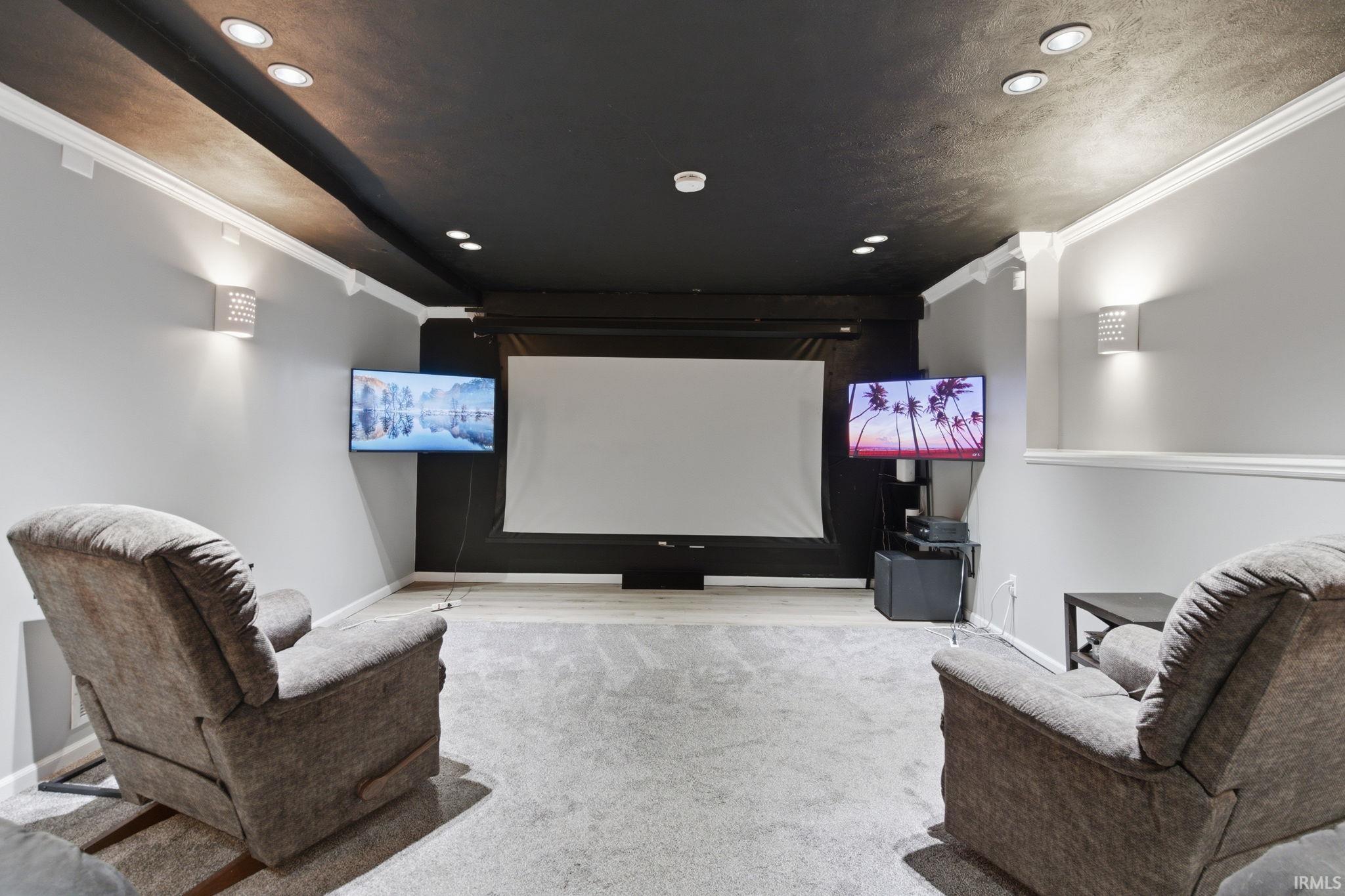 Theater/Projector Room (Basement)