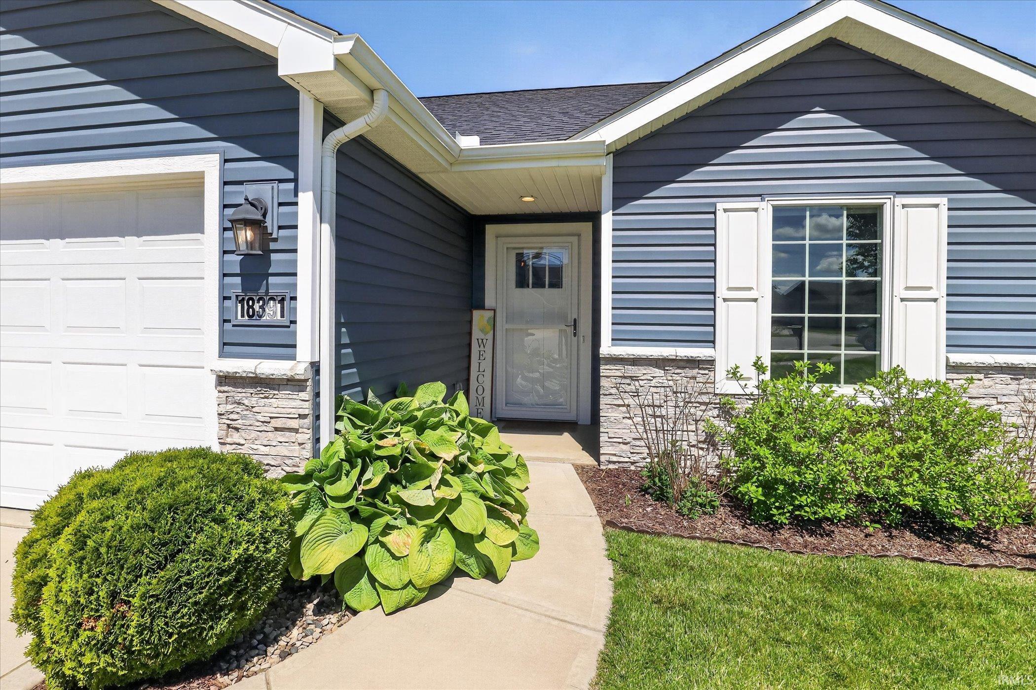 Exterior entry