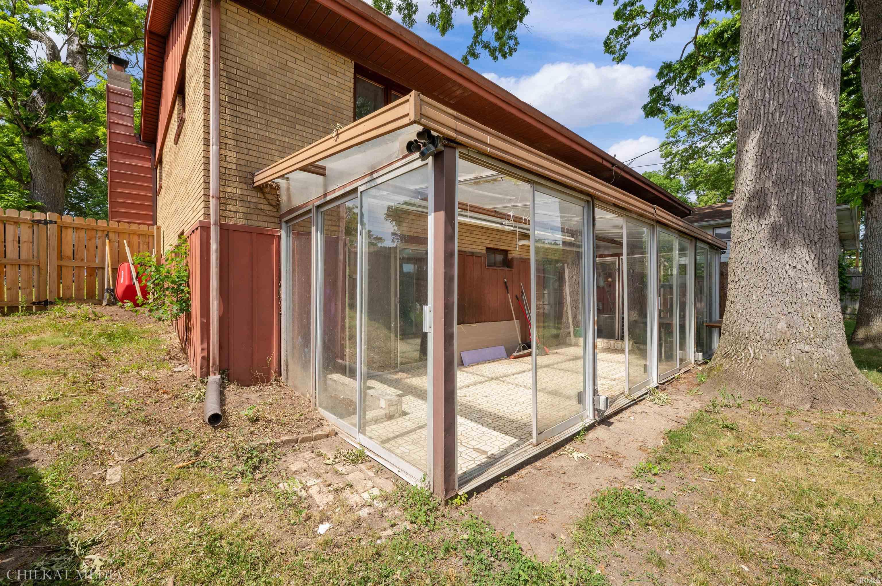 Back Of Structure