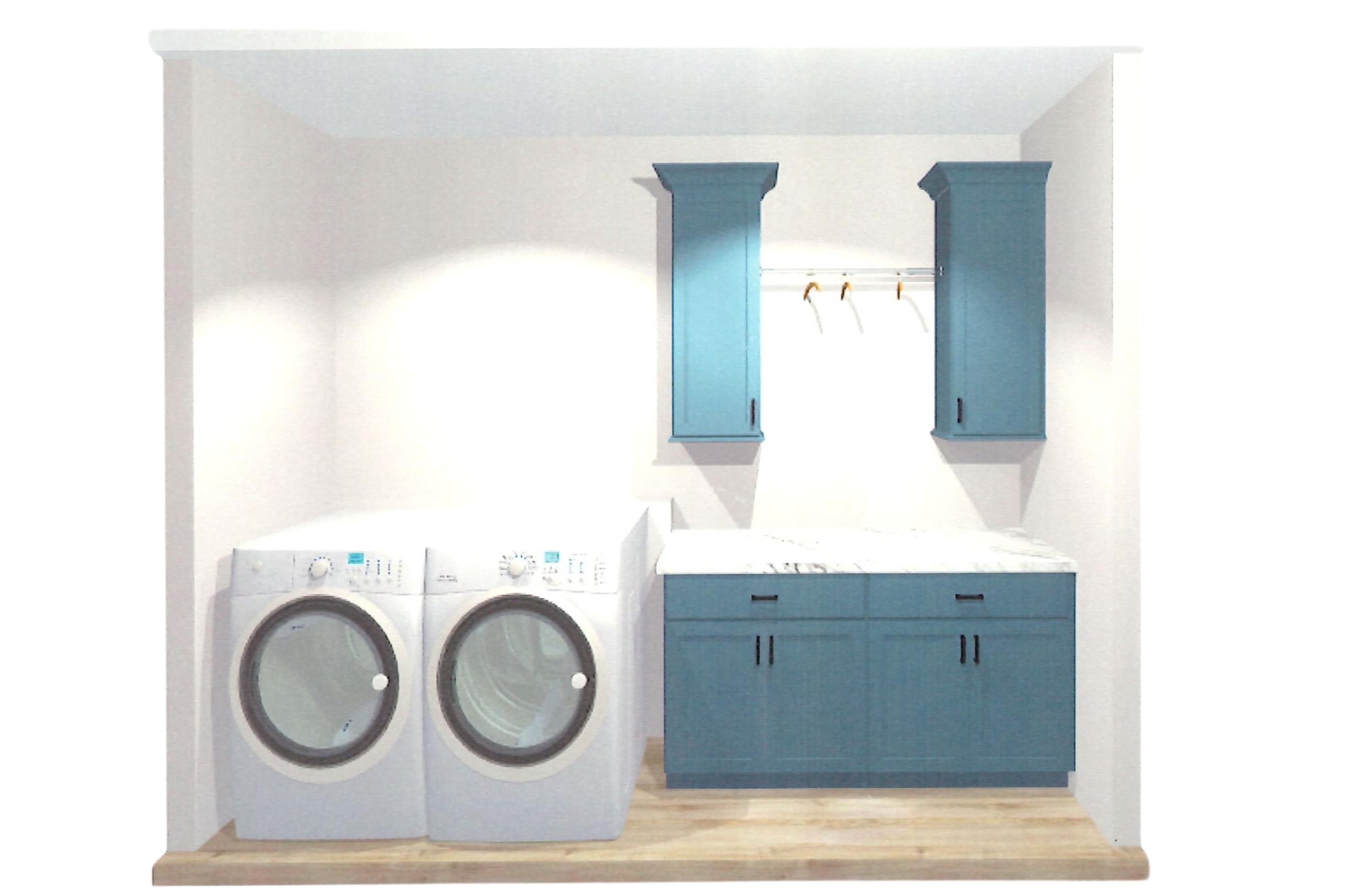 Laundry Room Rendering
