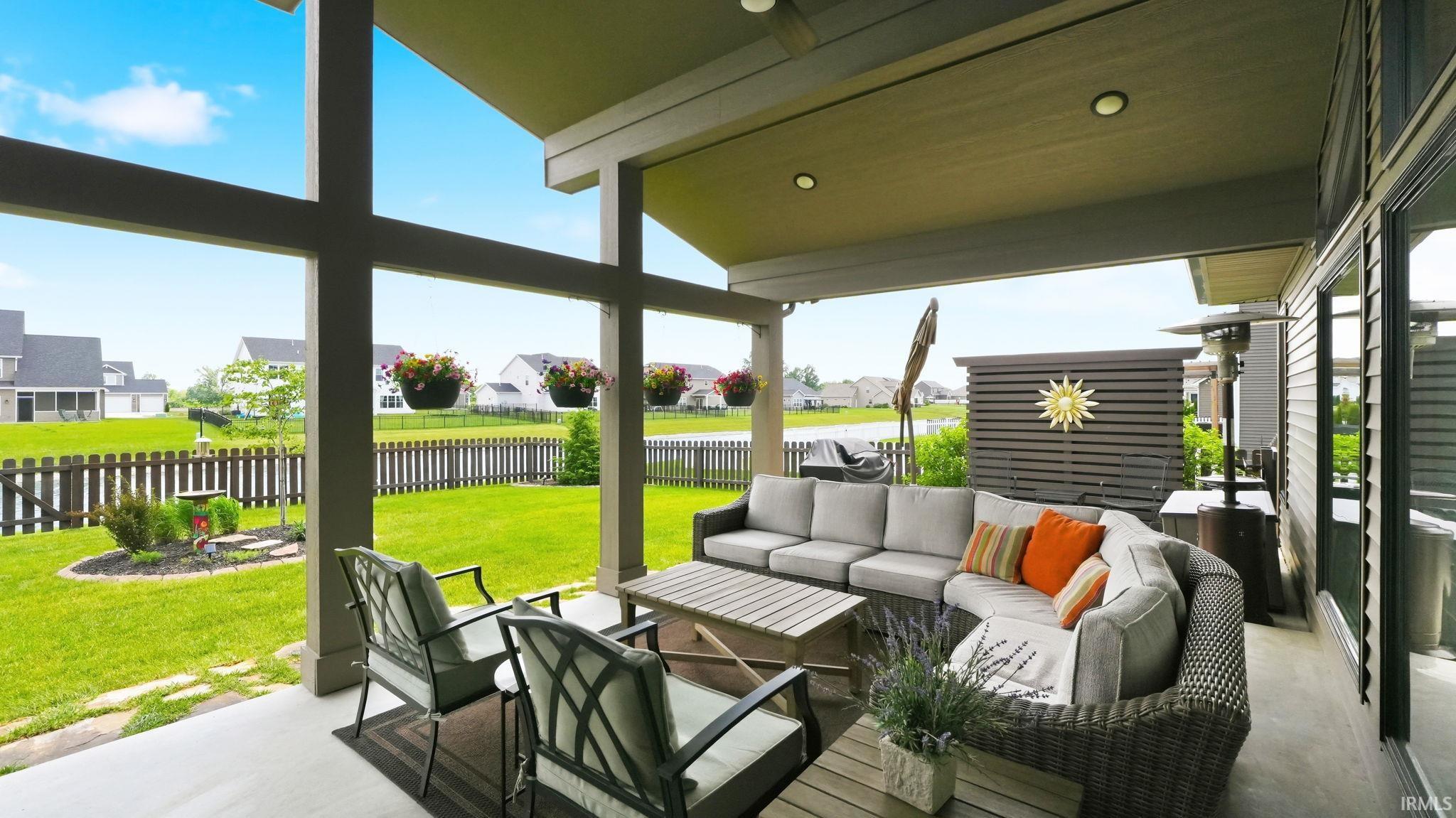 Patio terrace