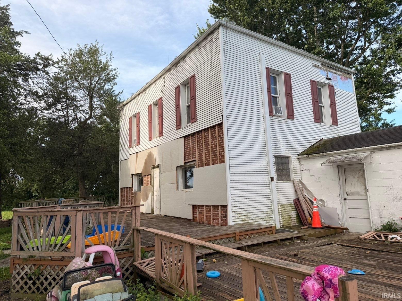 Back Of Structure
