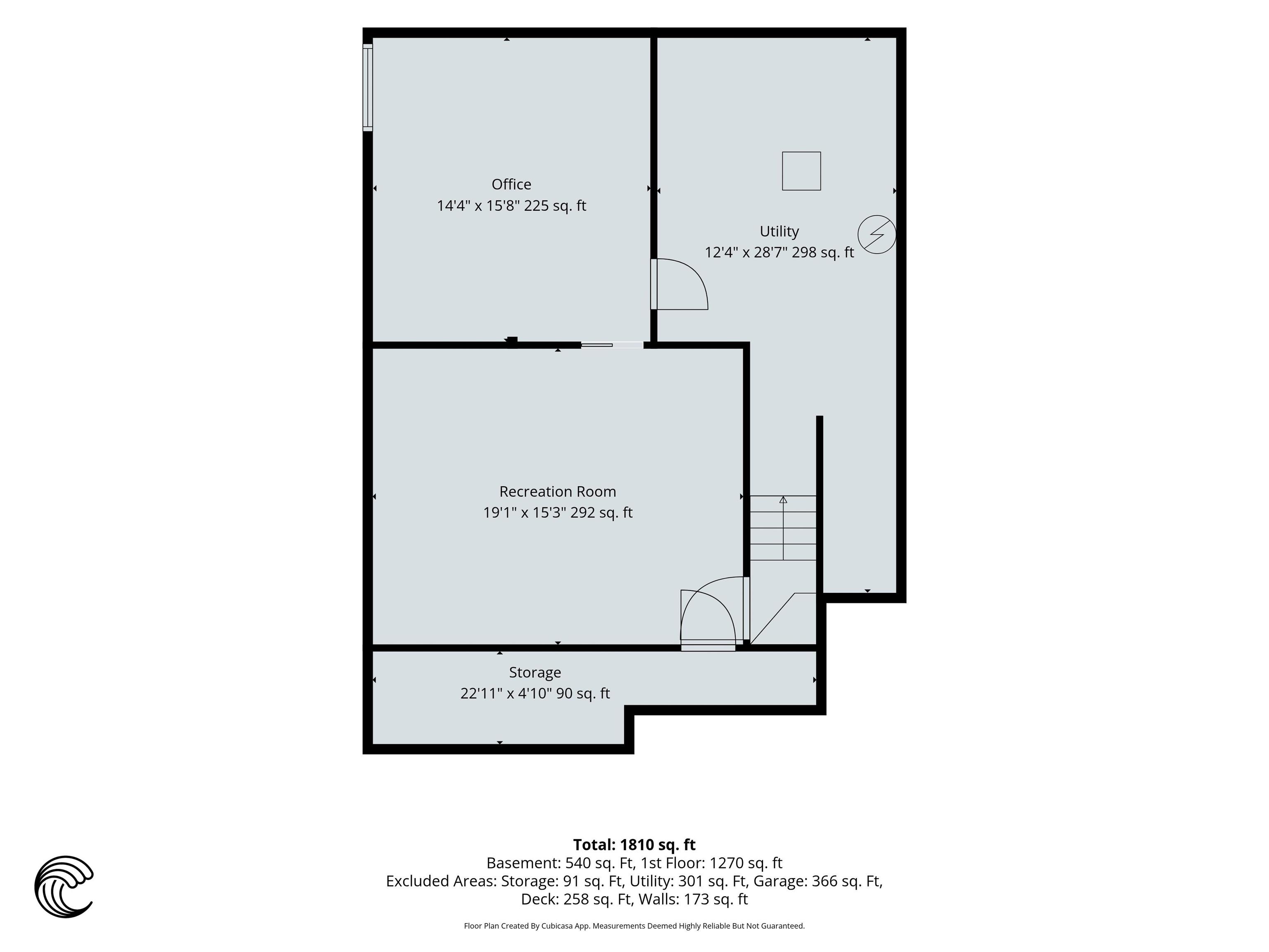 Lower Level floorplan