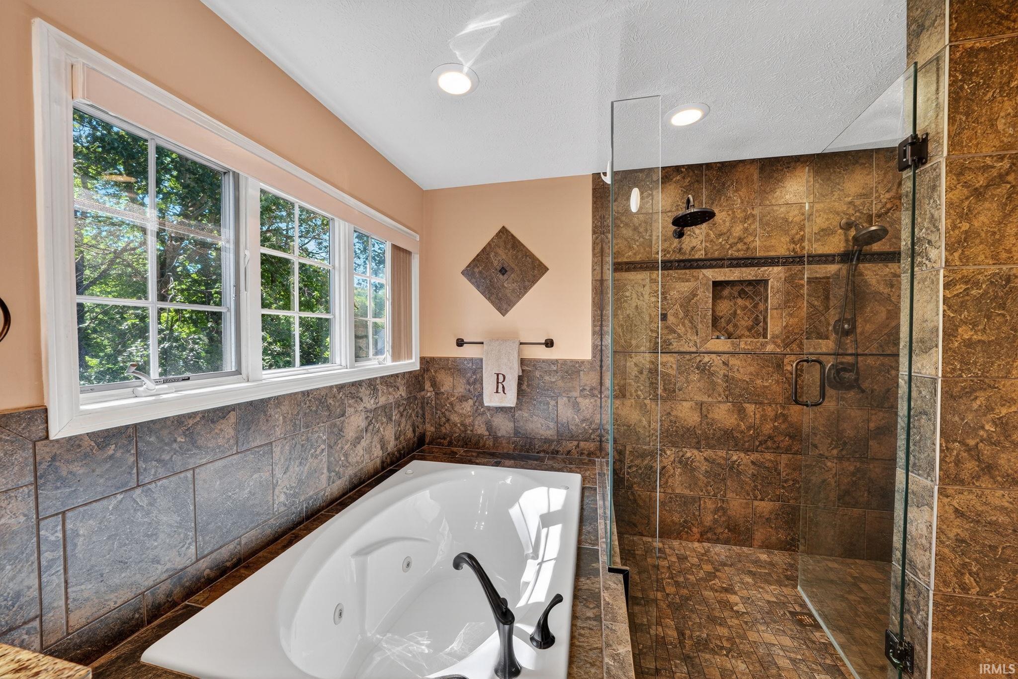 Separate Shower & Tub