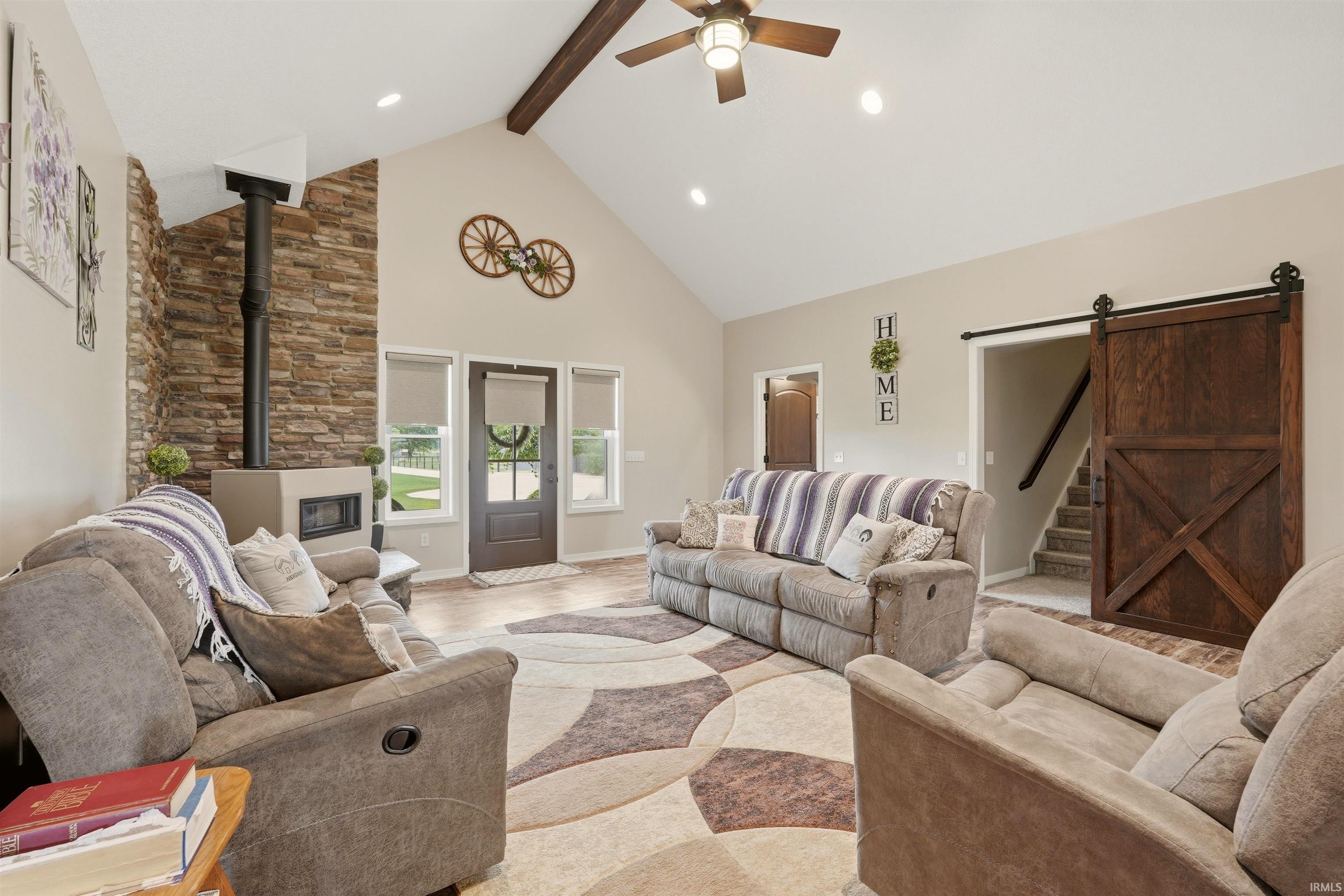 Open concept Living room