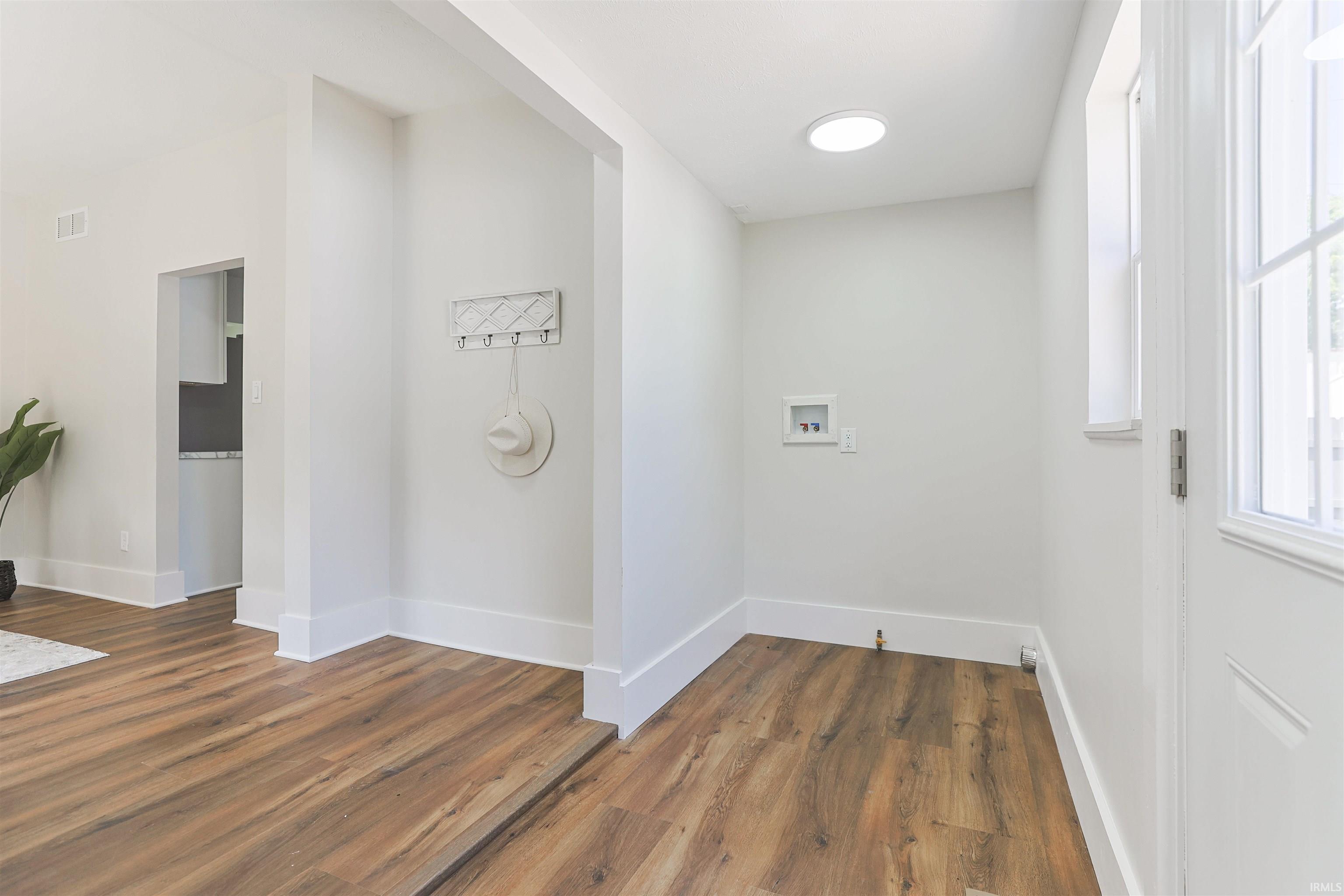 Main Floor Washer/ Dryer Hook ups