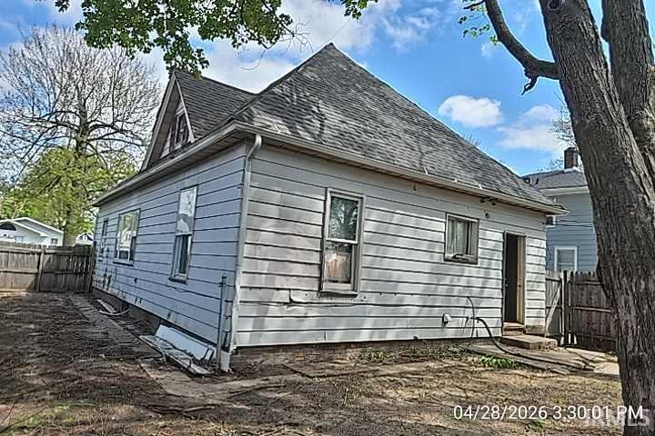 Back Of Structure