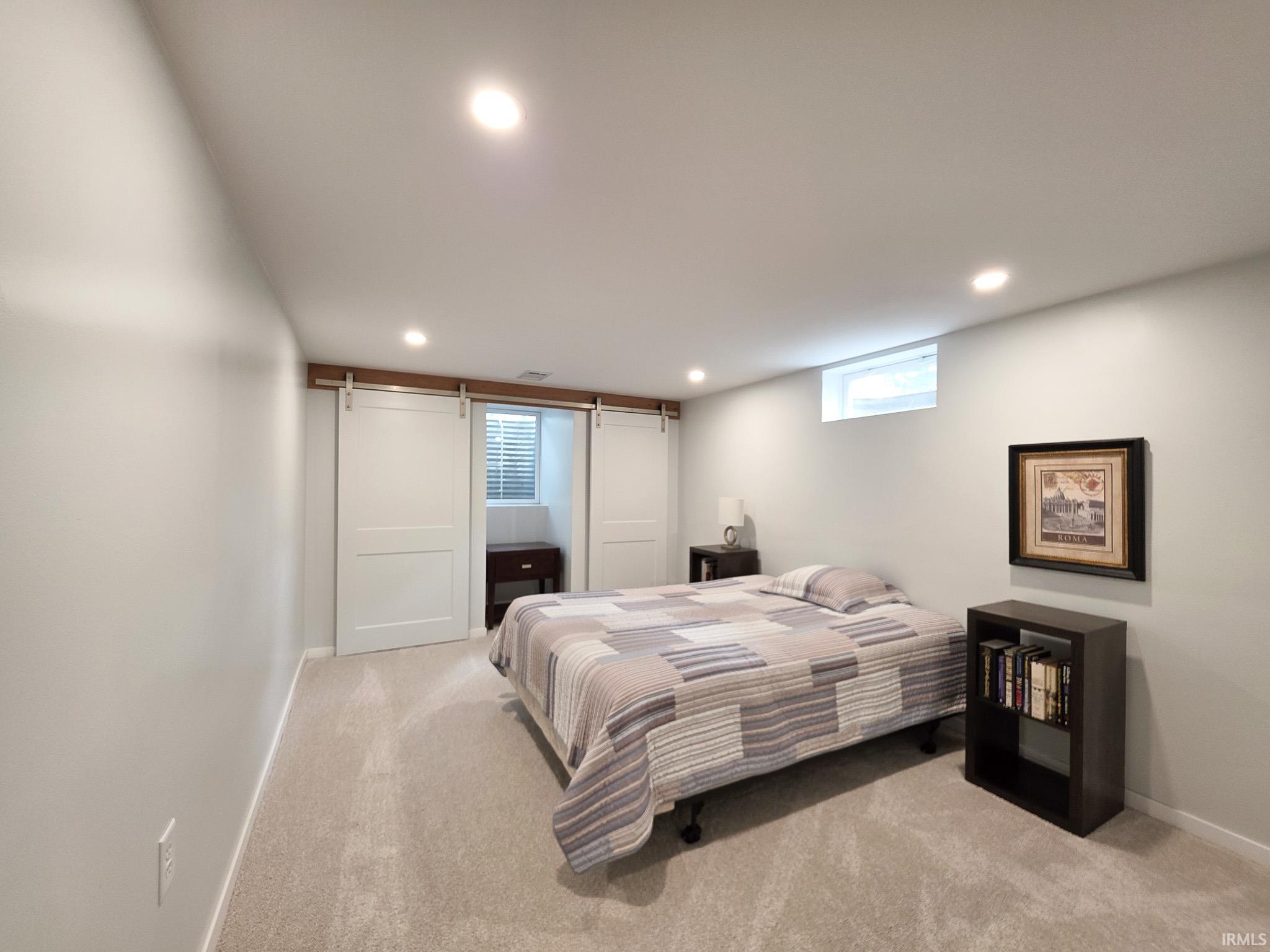 4th Bedroom with egress window and ensuite bathroom