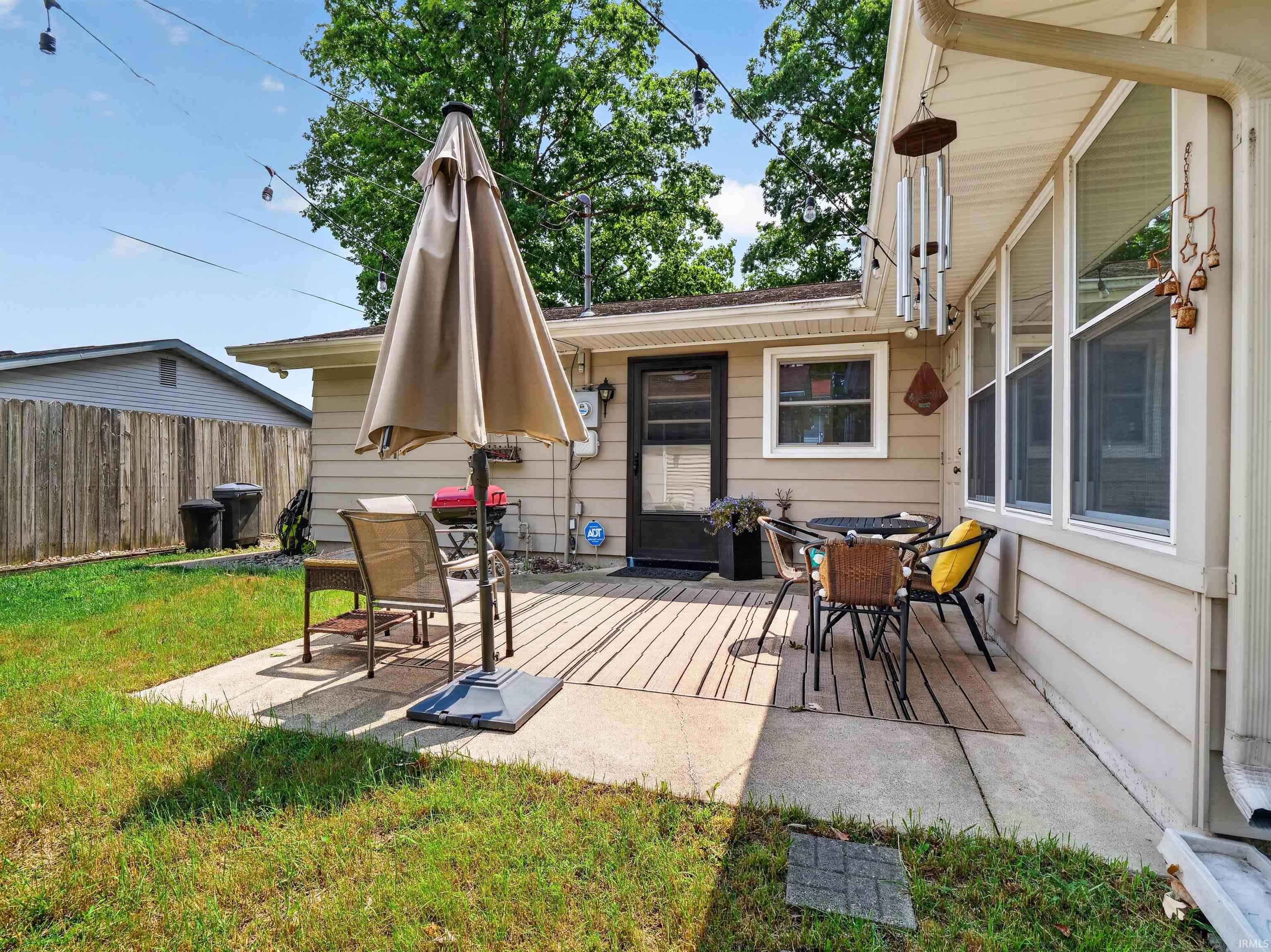 Outdoor patio