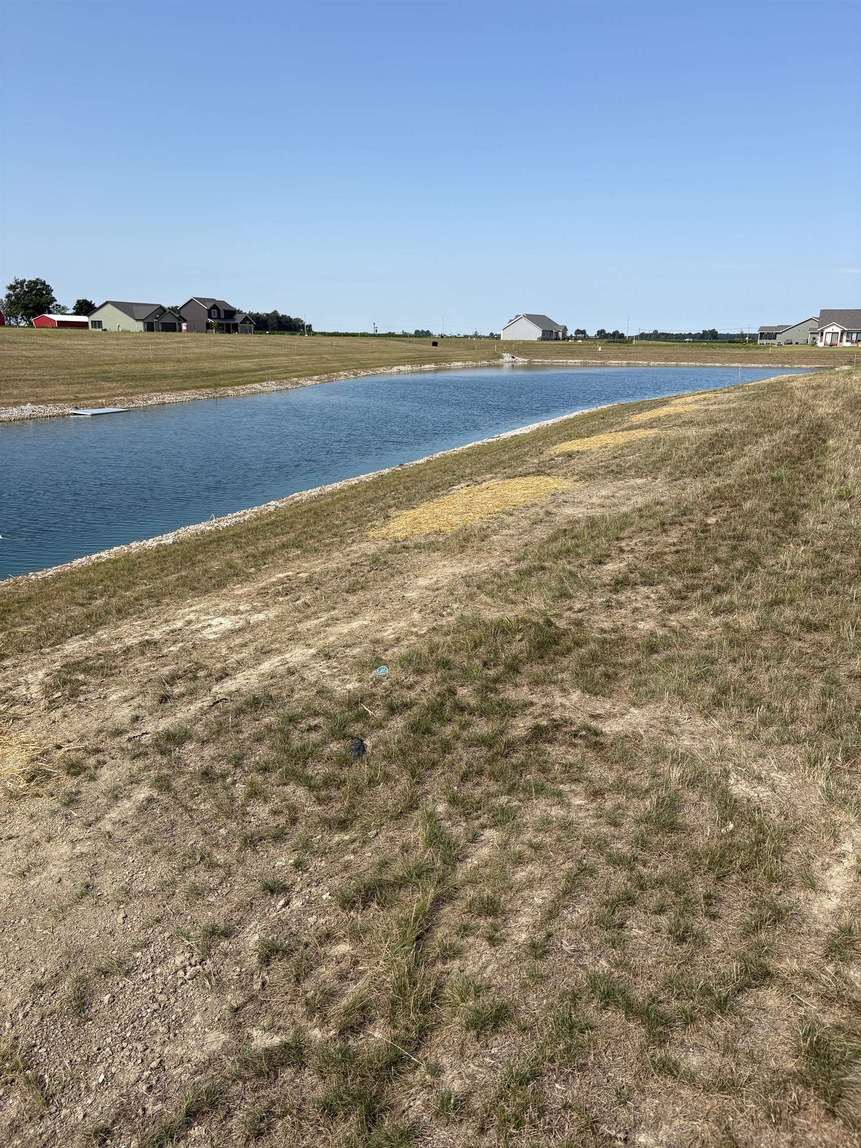 Side view is a pond!!!