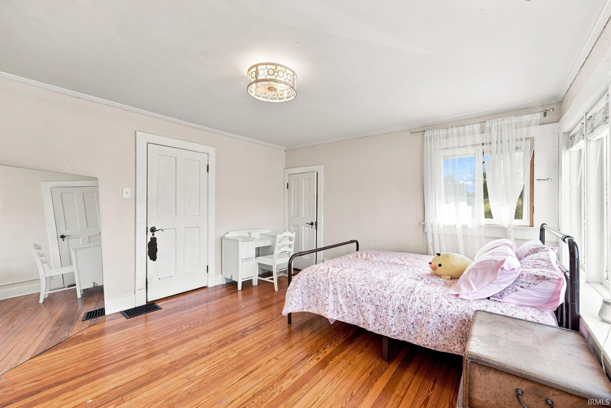 Hardwood flooring with a warm finish