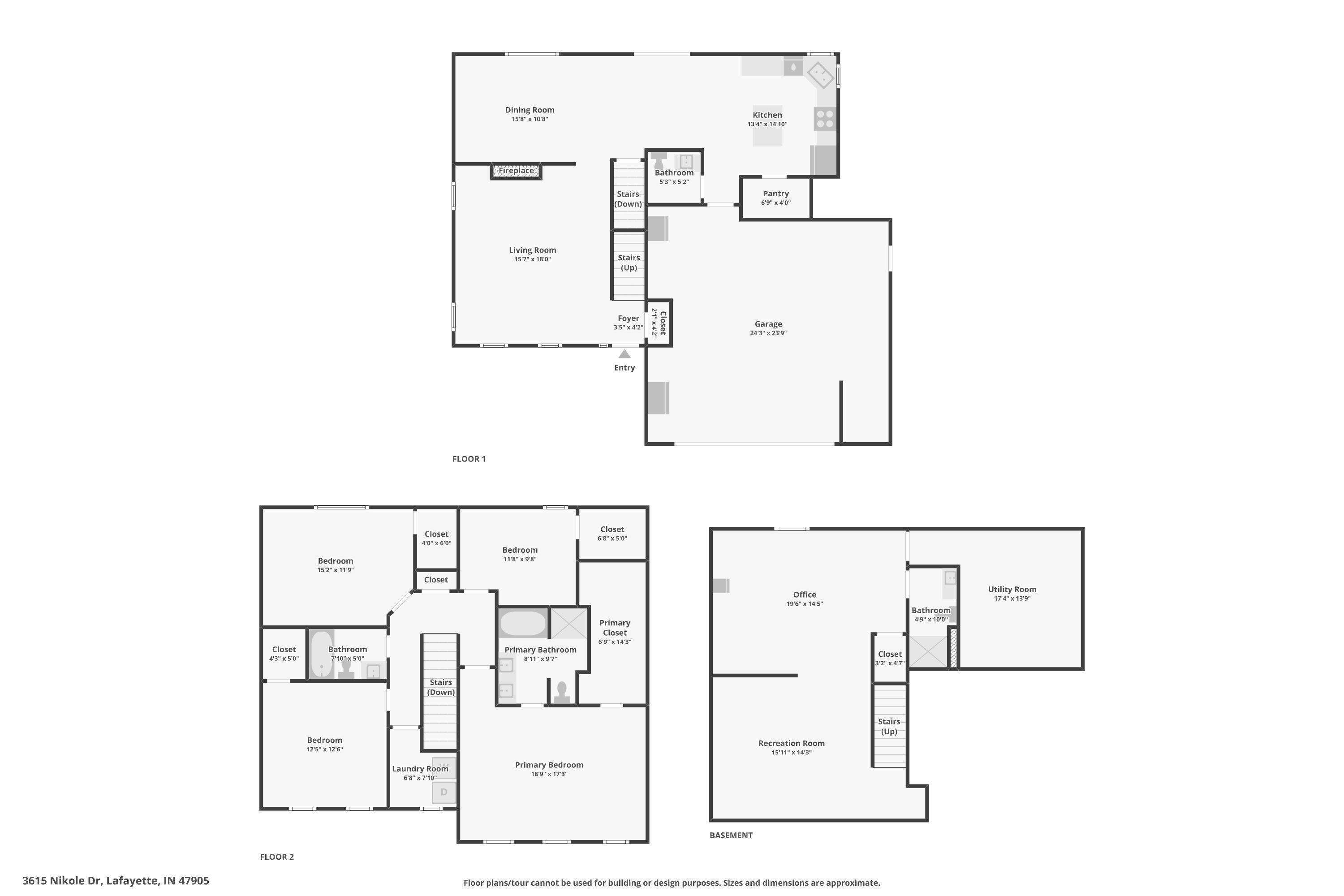 50th image of 3615 Nikole Dr, Lafayette, IN 47905 | MLS# 202631134