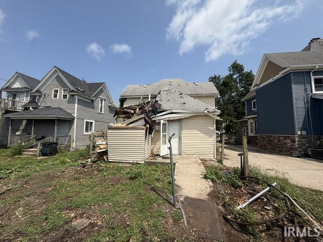Back Of Structure