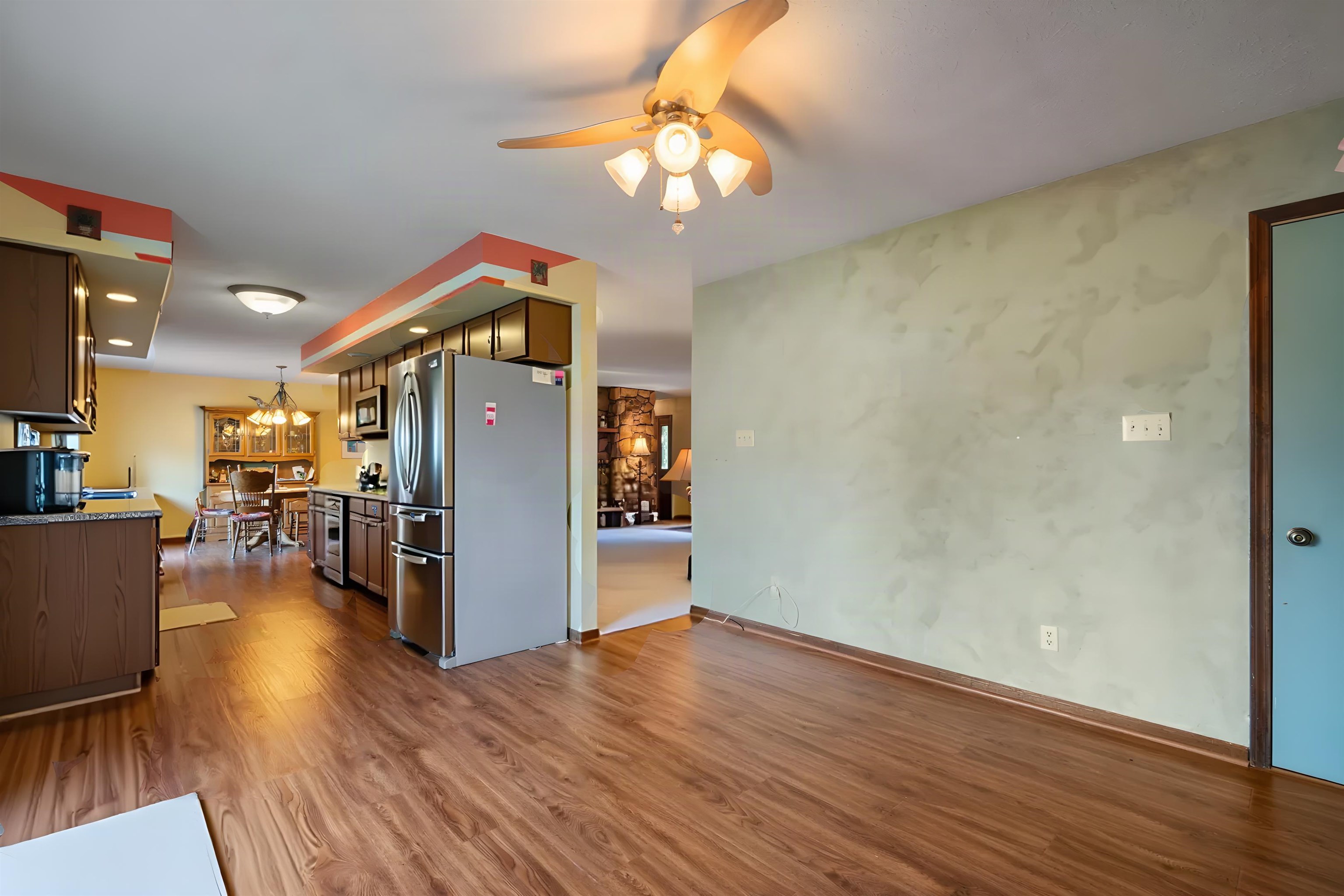 Furniture Removed Virtually in this Photo