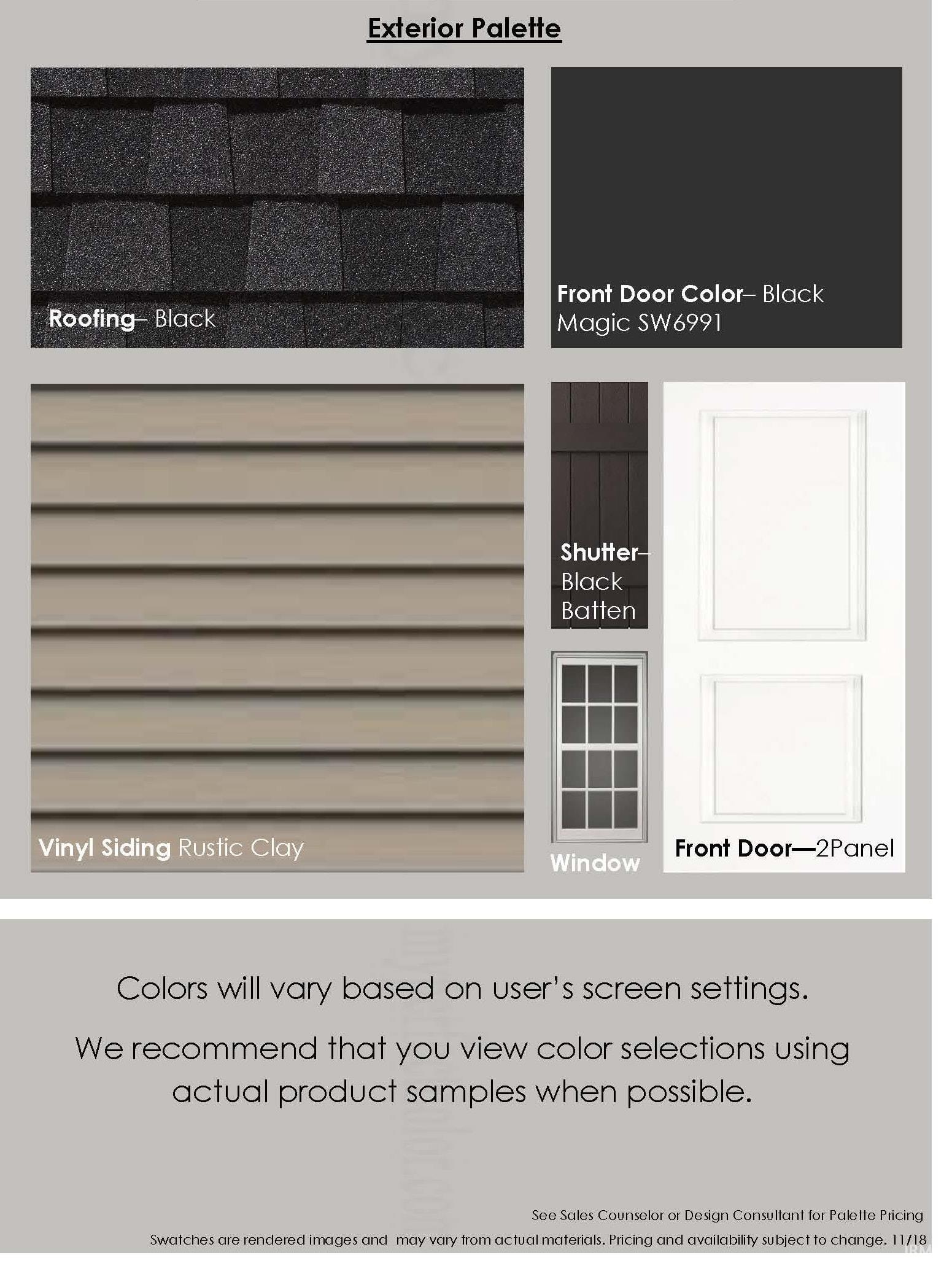 Exterior Palette