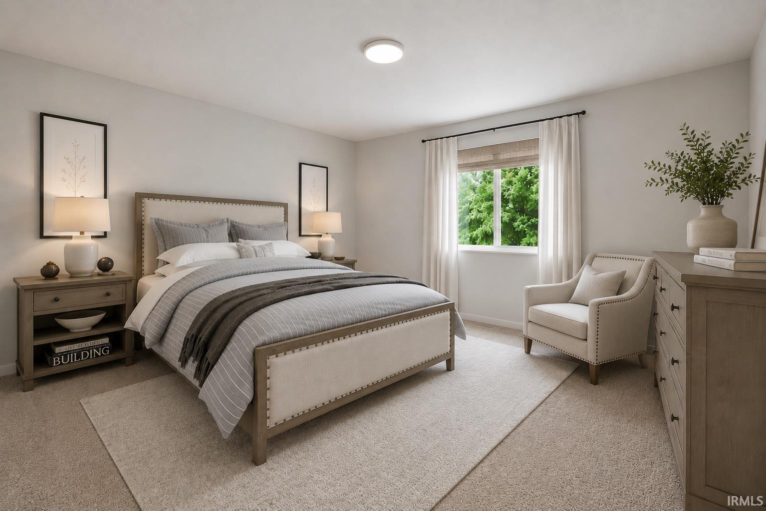 Virtually Staged - Primary Bedroom