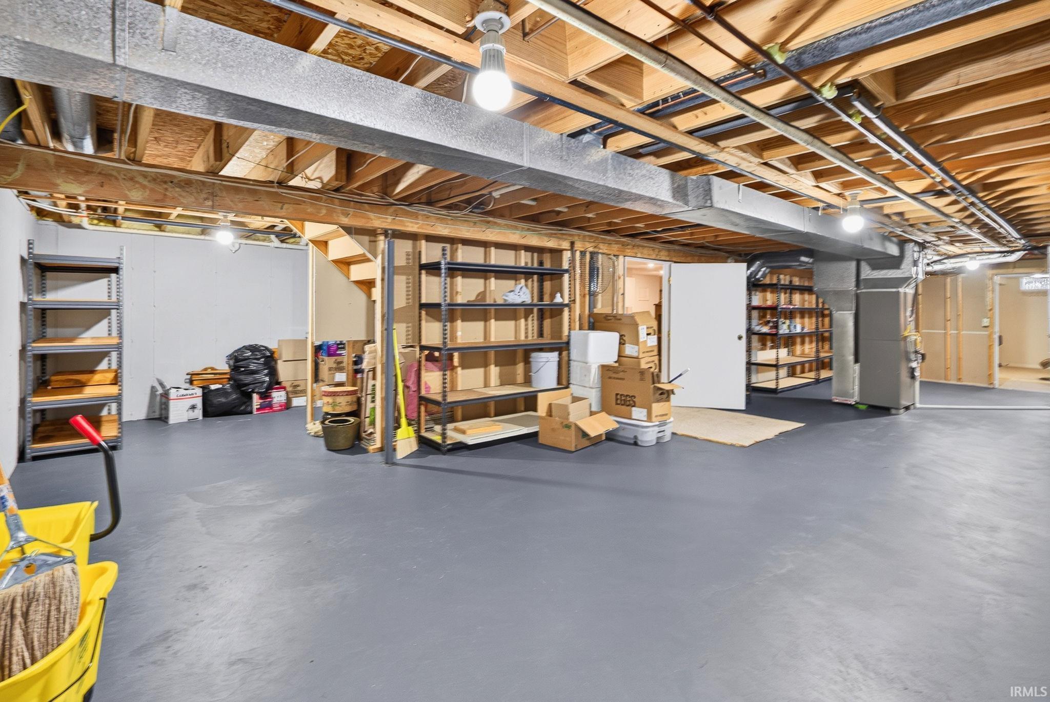 Storage in Basement