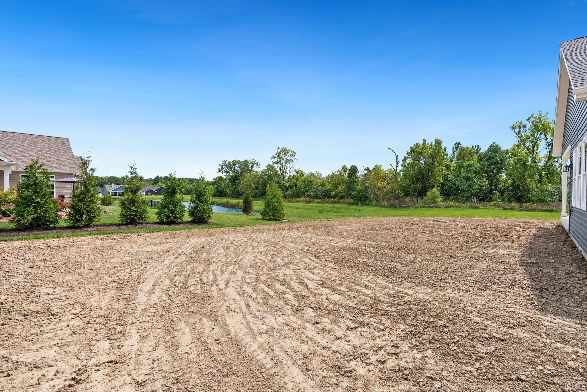 Graded lot will be seeded