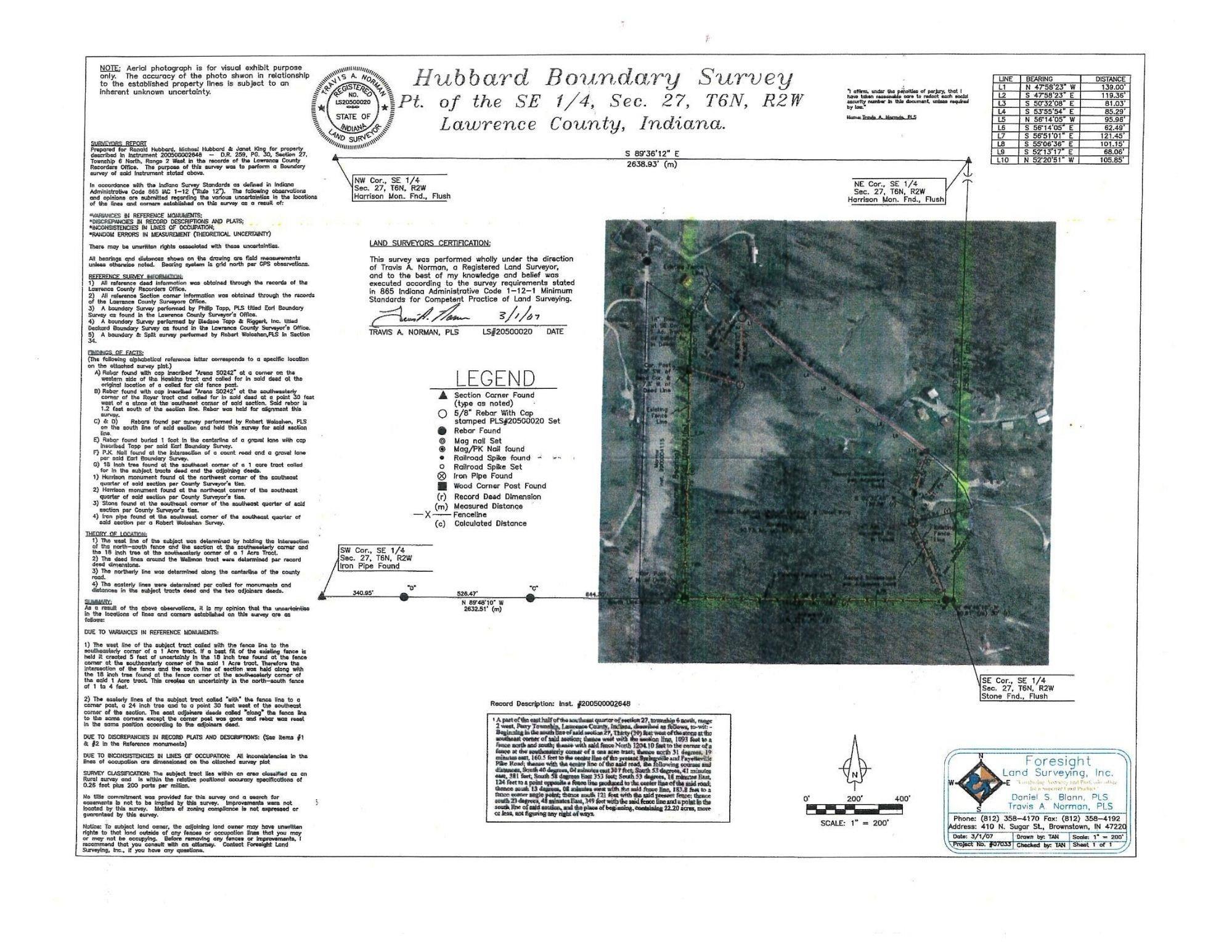 Photo 2 of Land for sale at 4603 Old Farm Rd, Springville, IN 47462 | MLS# 202638262 | Listing updated on 2026-09-16