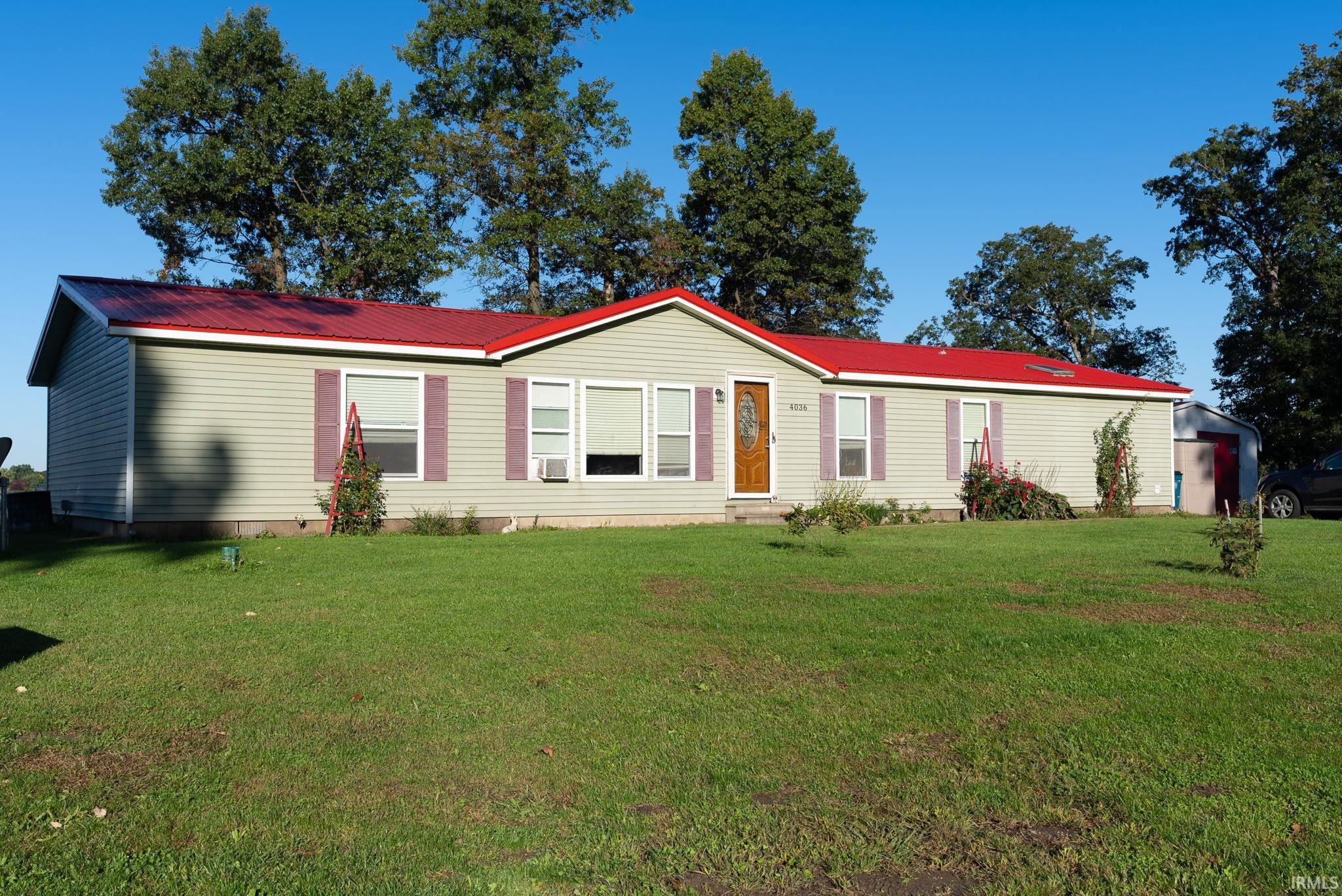 Photo 1 of Manufactured home for sale at 4036 N Raccoon Cir, Monticello, IN 47960 | MLS# 202641739 | Listing updated on 2026-10-08