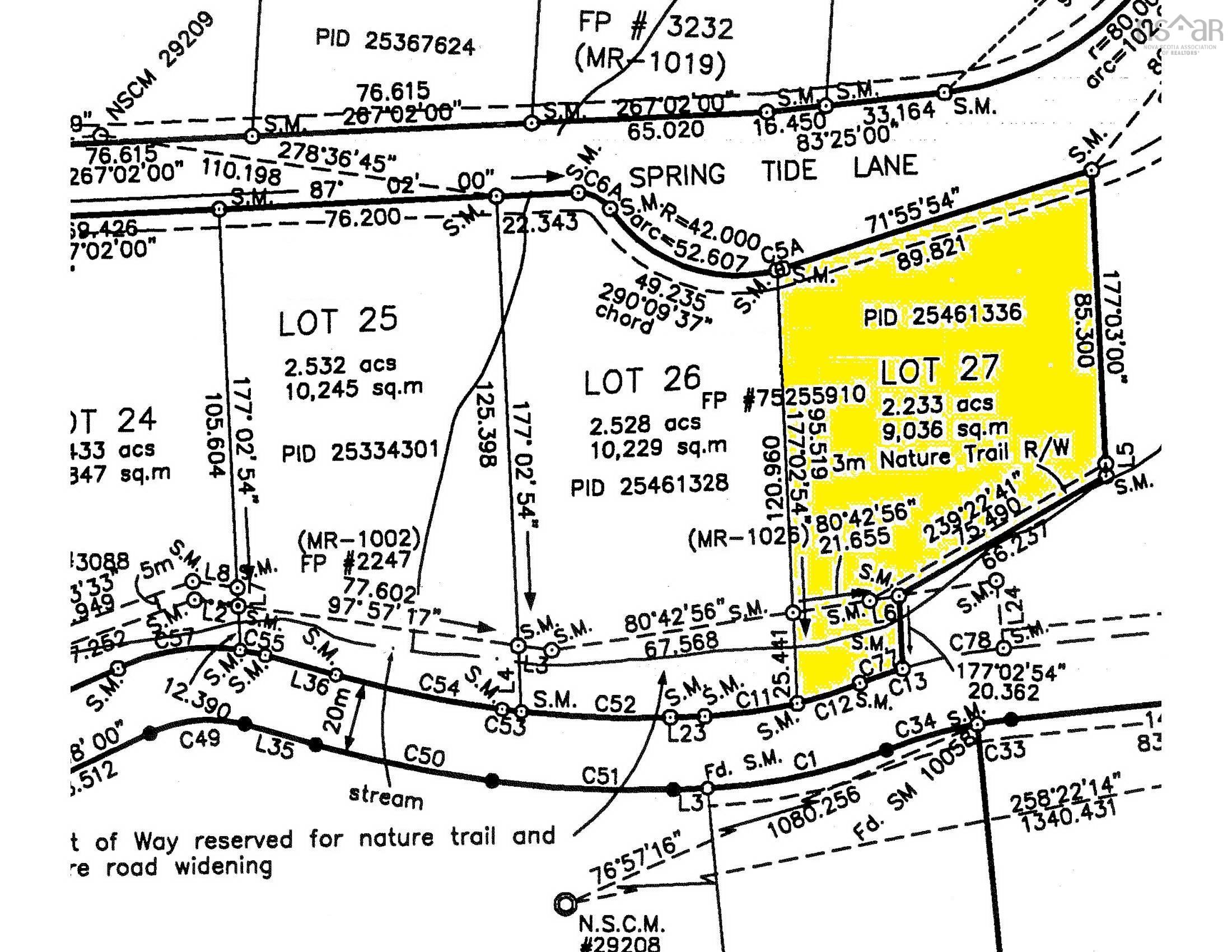 Lot 27 Spring Tide Lane, Two Islands, NS (MLS 202401174)