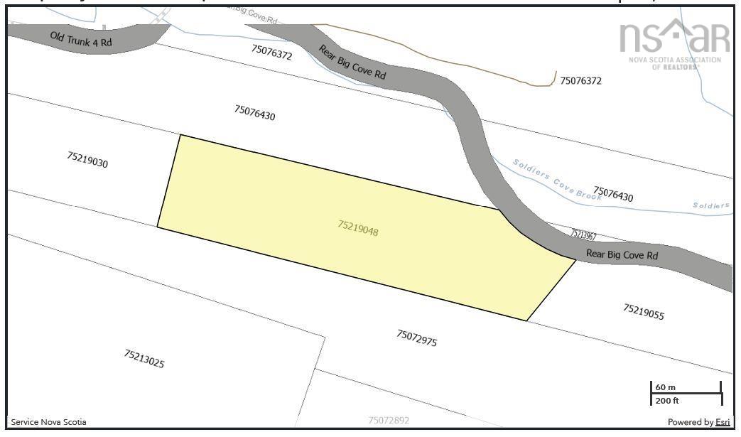 $25,000.00: Lot 2 Old Trunk 4 Highway, Soldiers Cove