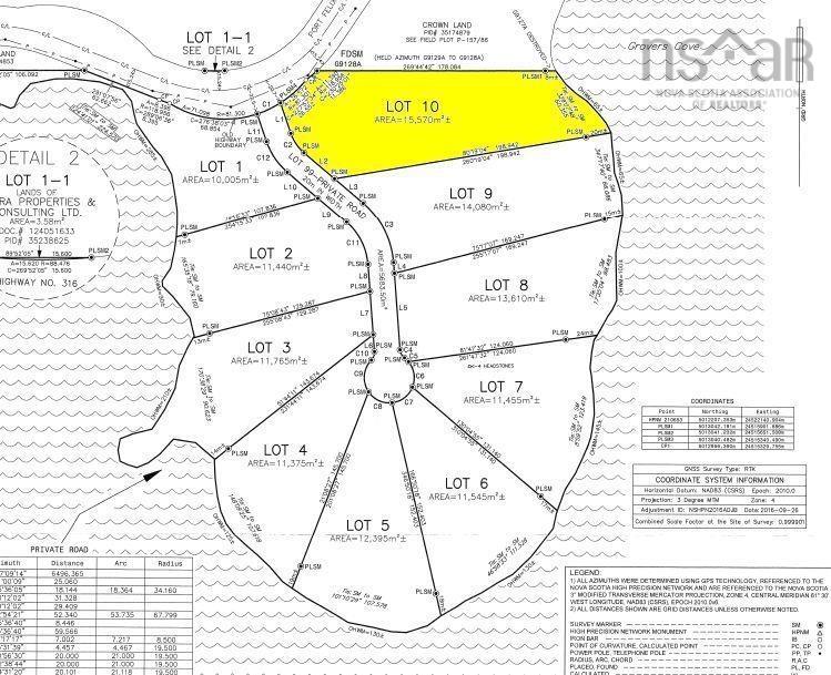 $120,000.00: Lot 10 Hwy 316 (Grovers Point), Cole Harbour