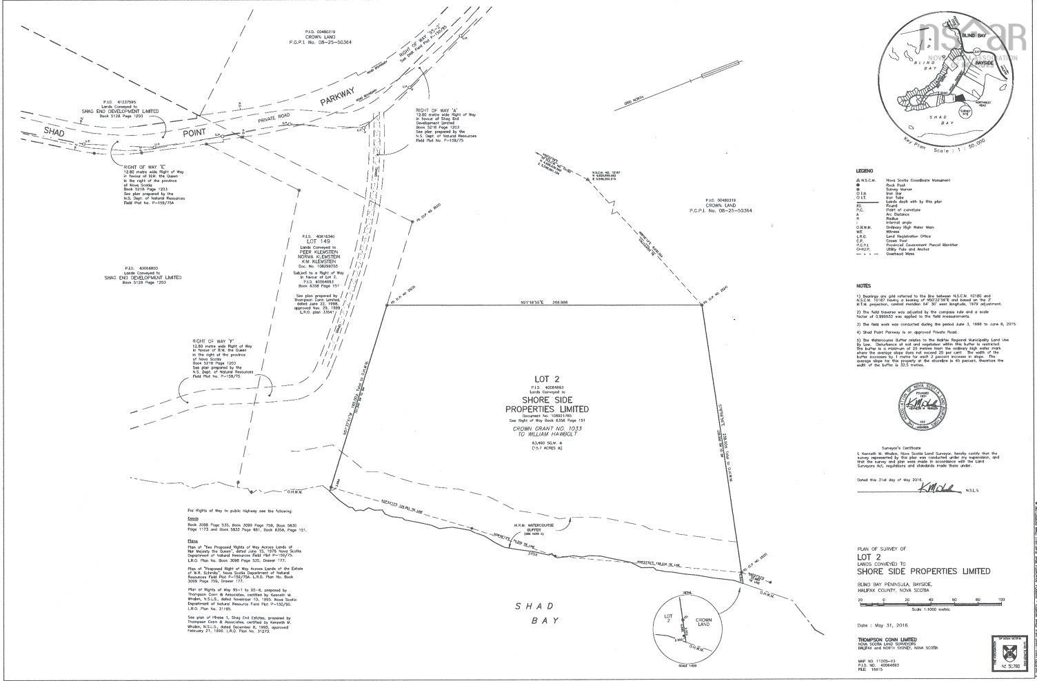 Lot 2 Shad Bay, Shad Bay, NS (MLS 202502423)
