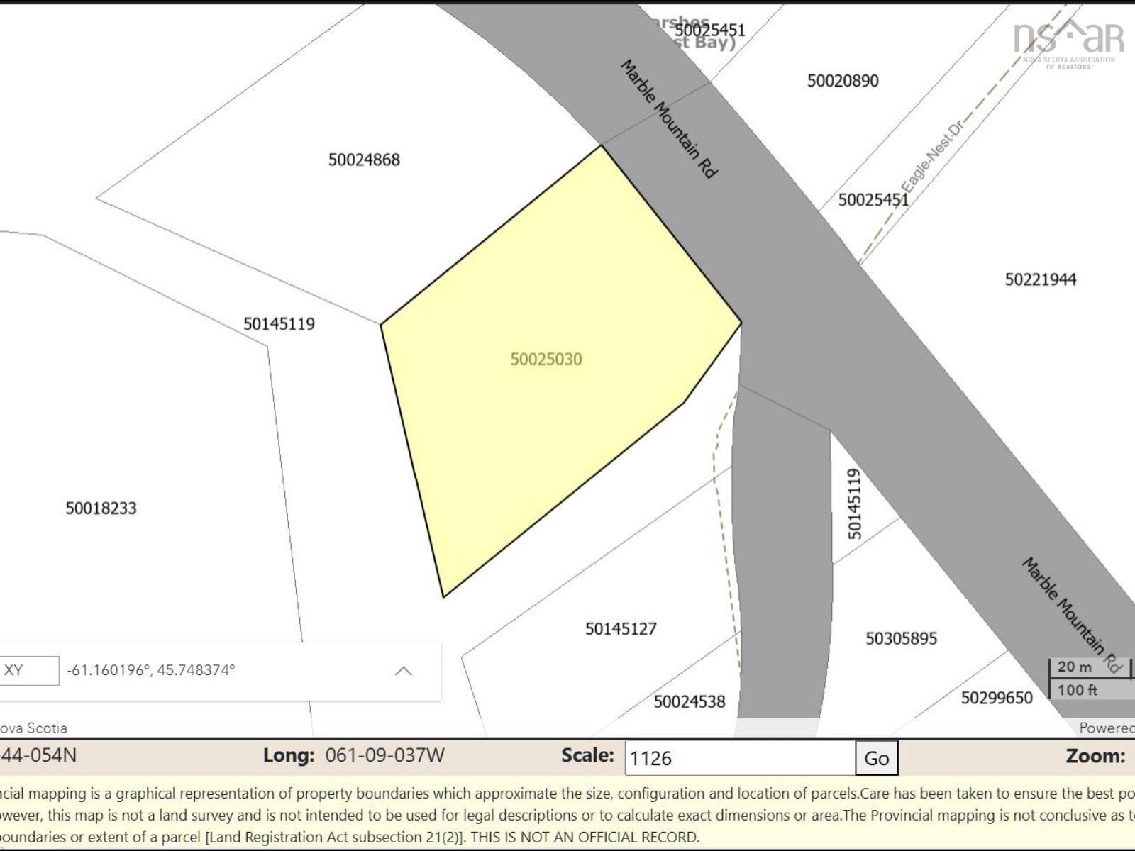 $34,000.00: Lot BM-1 Marble Mountain Road, West Bay Marshes