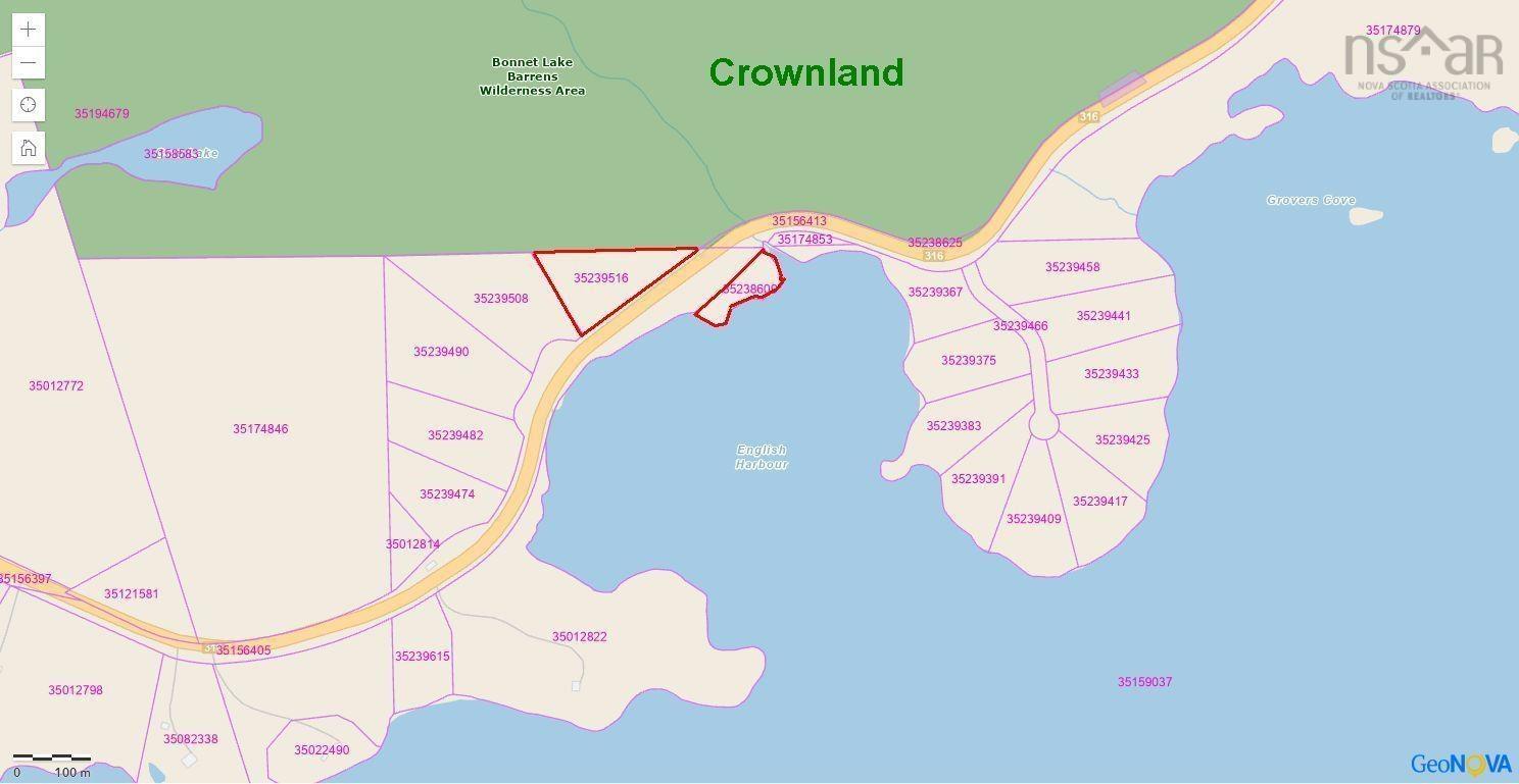 $110,000.00: Lots 15&15-1 Hwy 316 (English Hbr), Cole Harbour