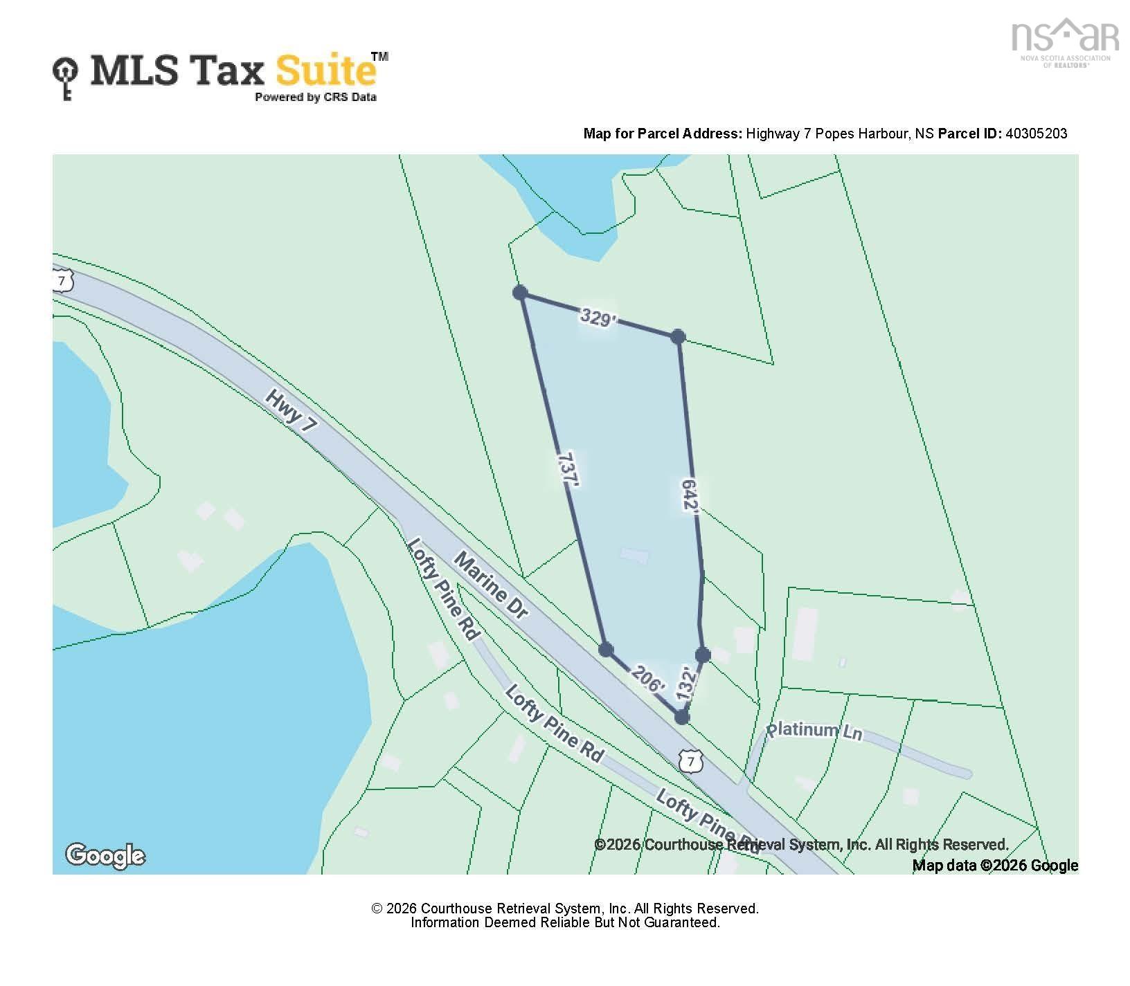$74,900.00: Lot B-4 Highway 7, Popes Harbour