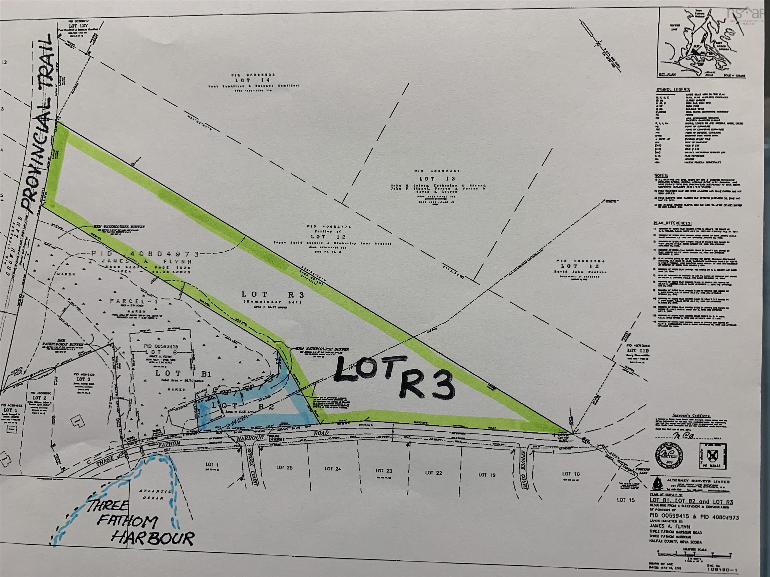 Lot R3 Three Fathom Harbour Road, Three Fathom Harbour, NS (MLS® 202519260)