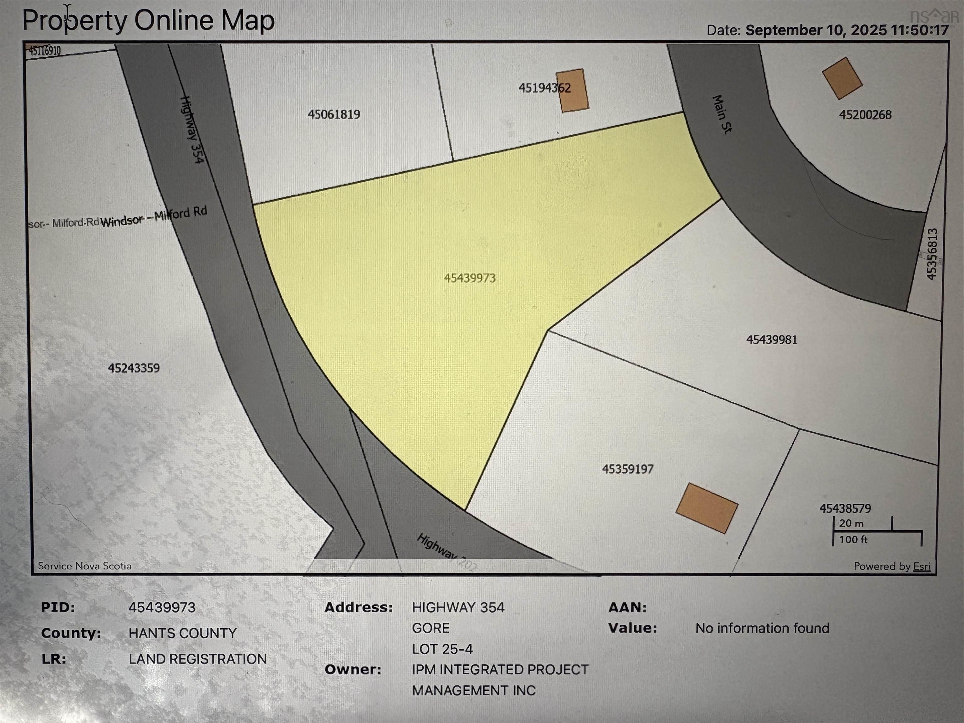 25-4 Main Street, Gore, NS (MLS 202523366)