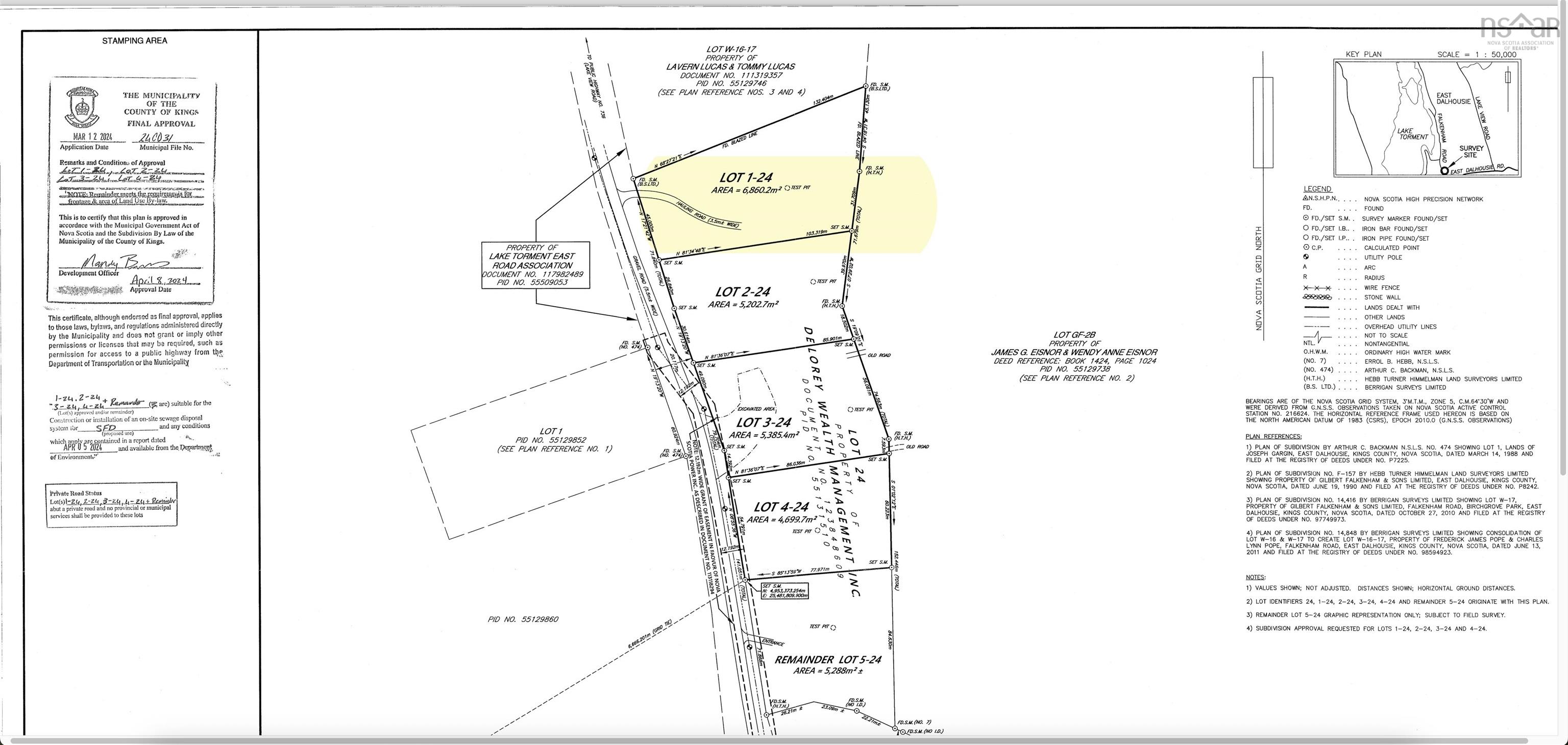 Lot 1-24 Falkenham Road, East Dalhousie, NS (MLS® 202523641)