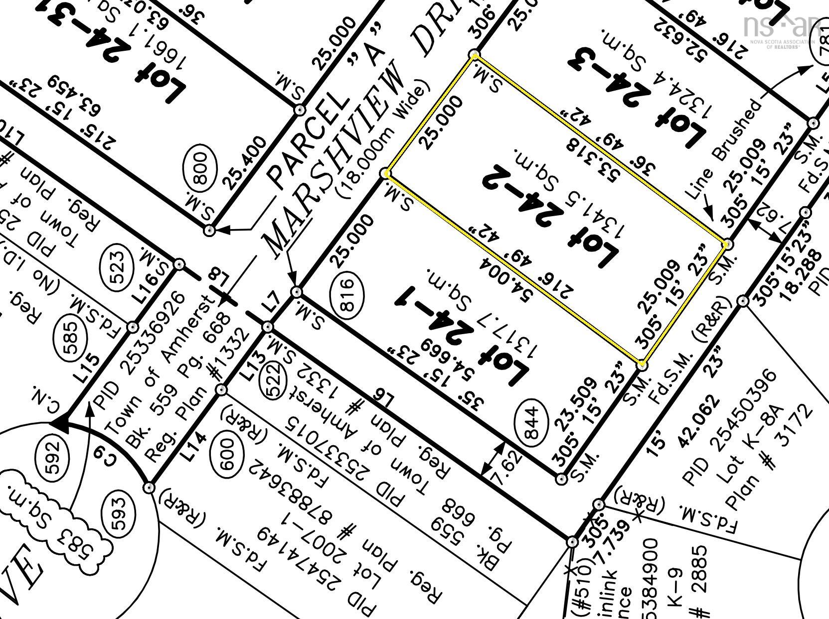 $50,000.00: Lot 24-2 Marshview Drive, Amherst