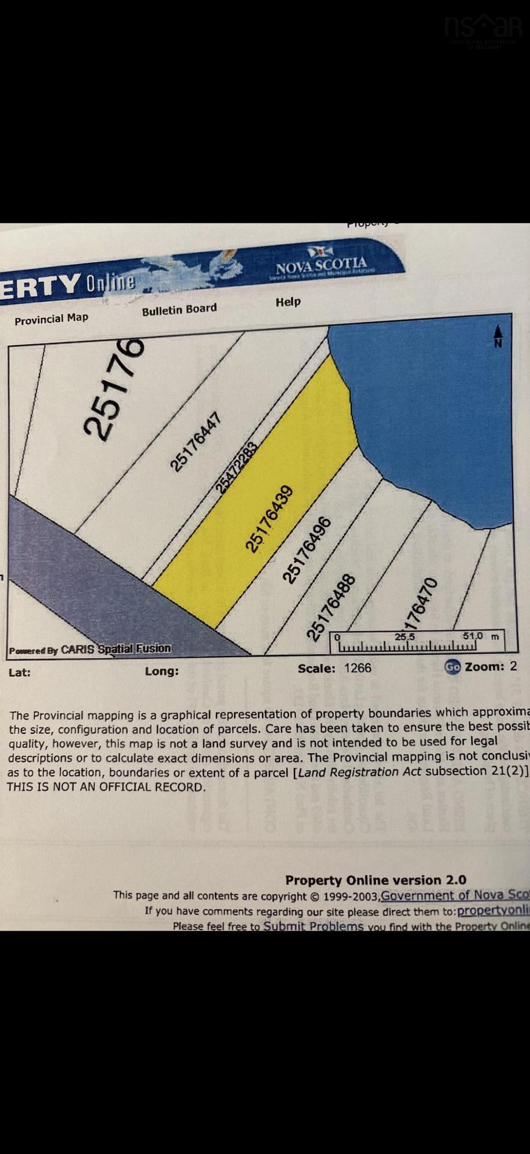 $65,000.00: LOT Highway 6, East Wallace