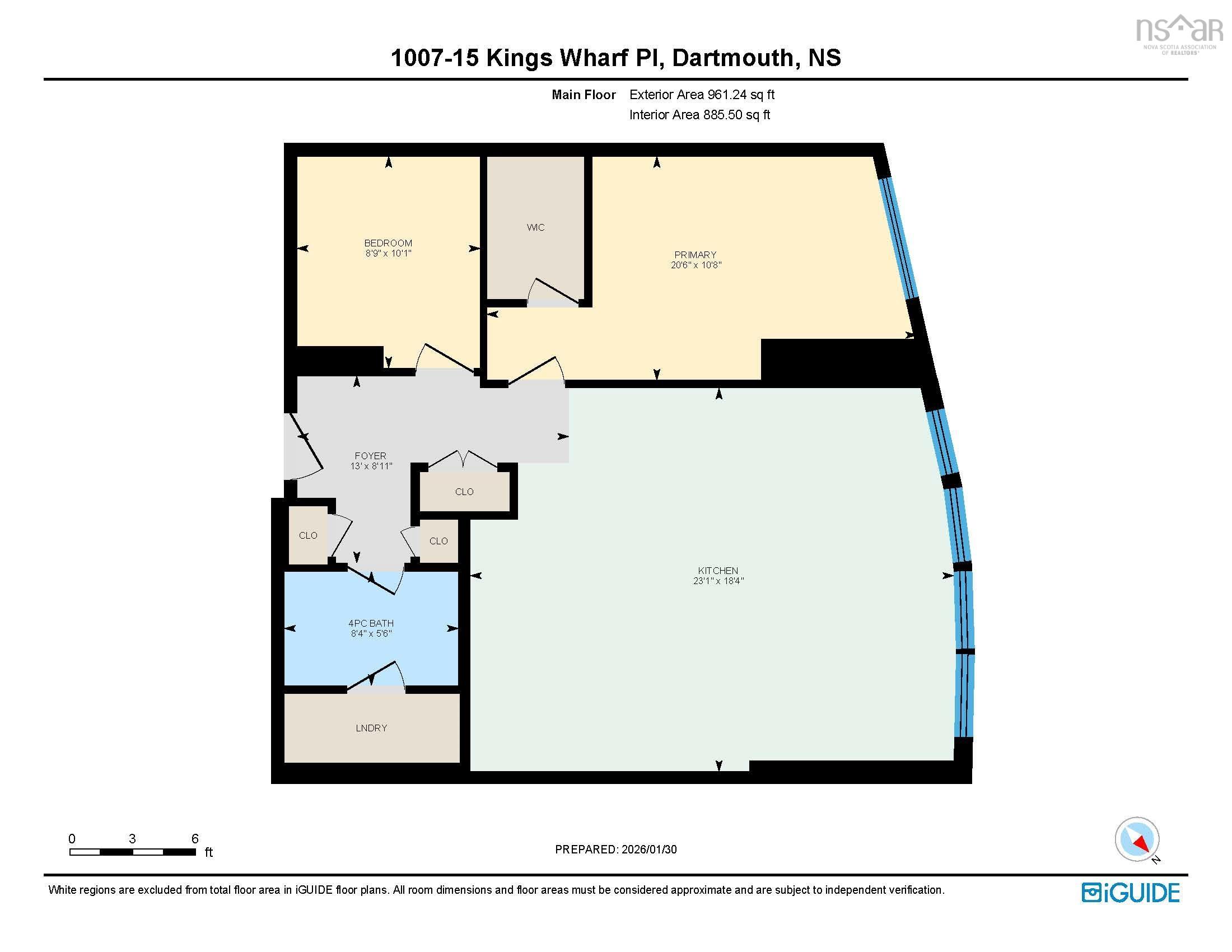 1007 15 Kings Wharf Place, Dartmouth, NS (MLS 202601929)