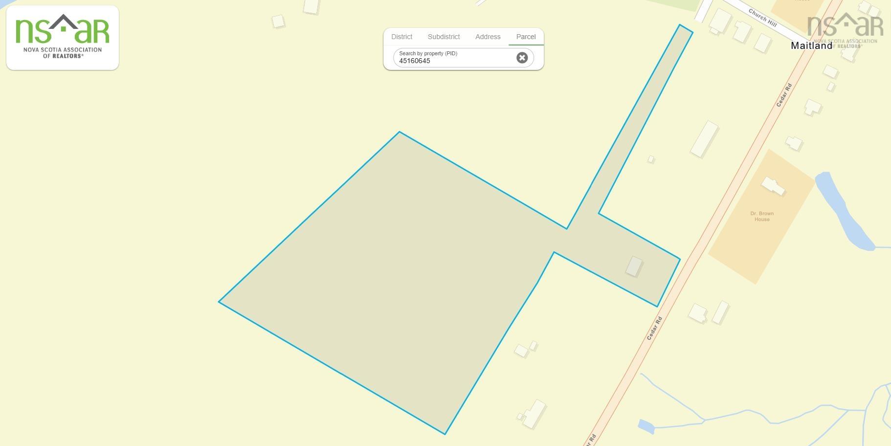 $85,000.00: 8 Acres Cedar Road, Maitland