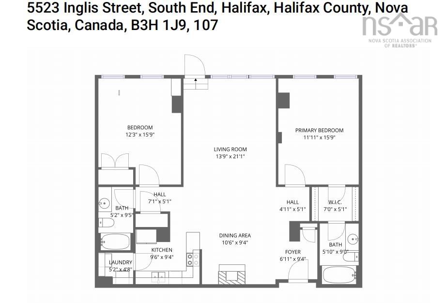 $530,000.00: 107 5523 Inglis Street, Halifax